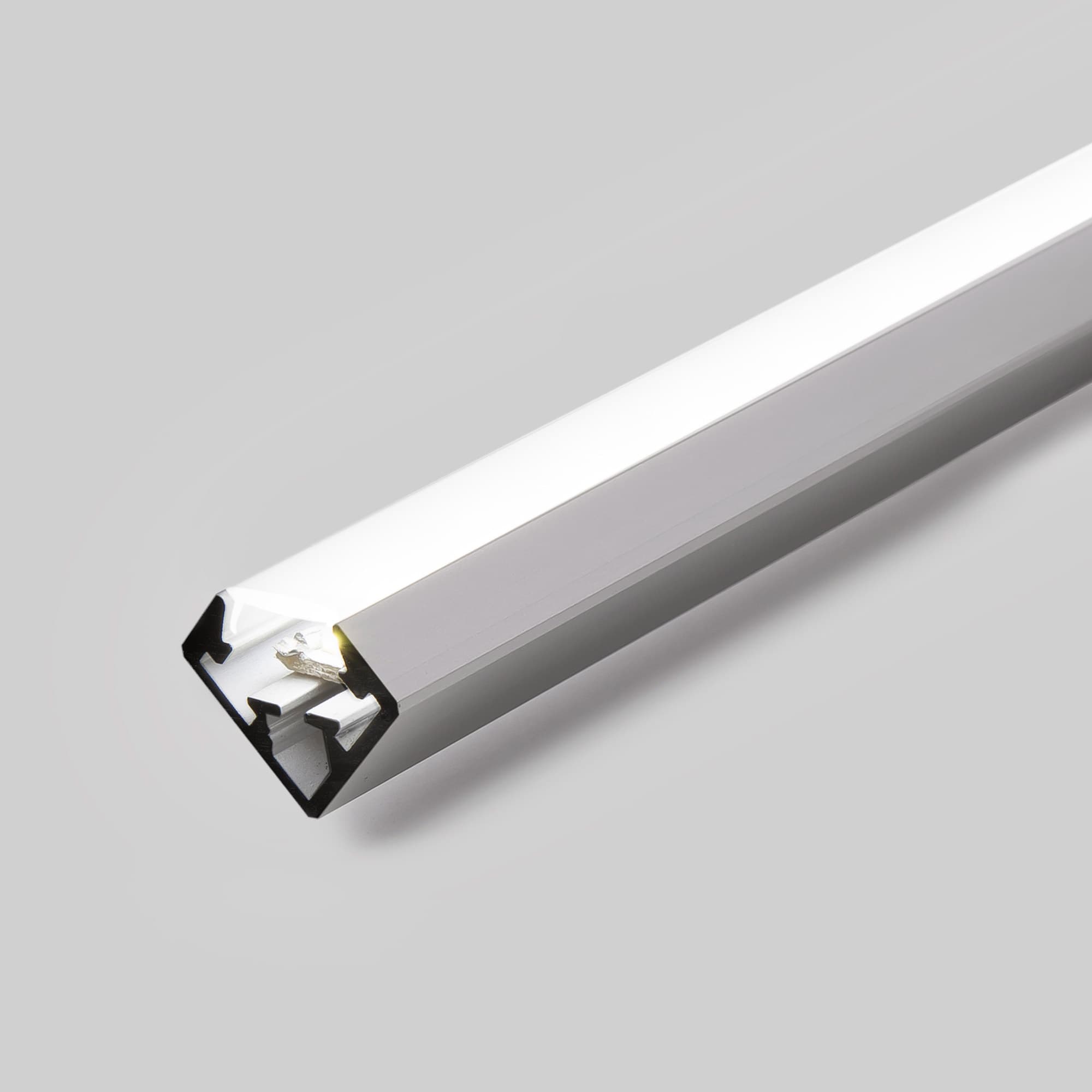 Профиль PDS45-KUB-2000 ANOD (Arlight, Алюминий) 021646 Arlight — фото 2