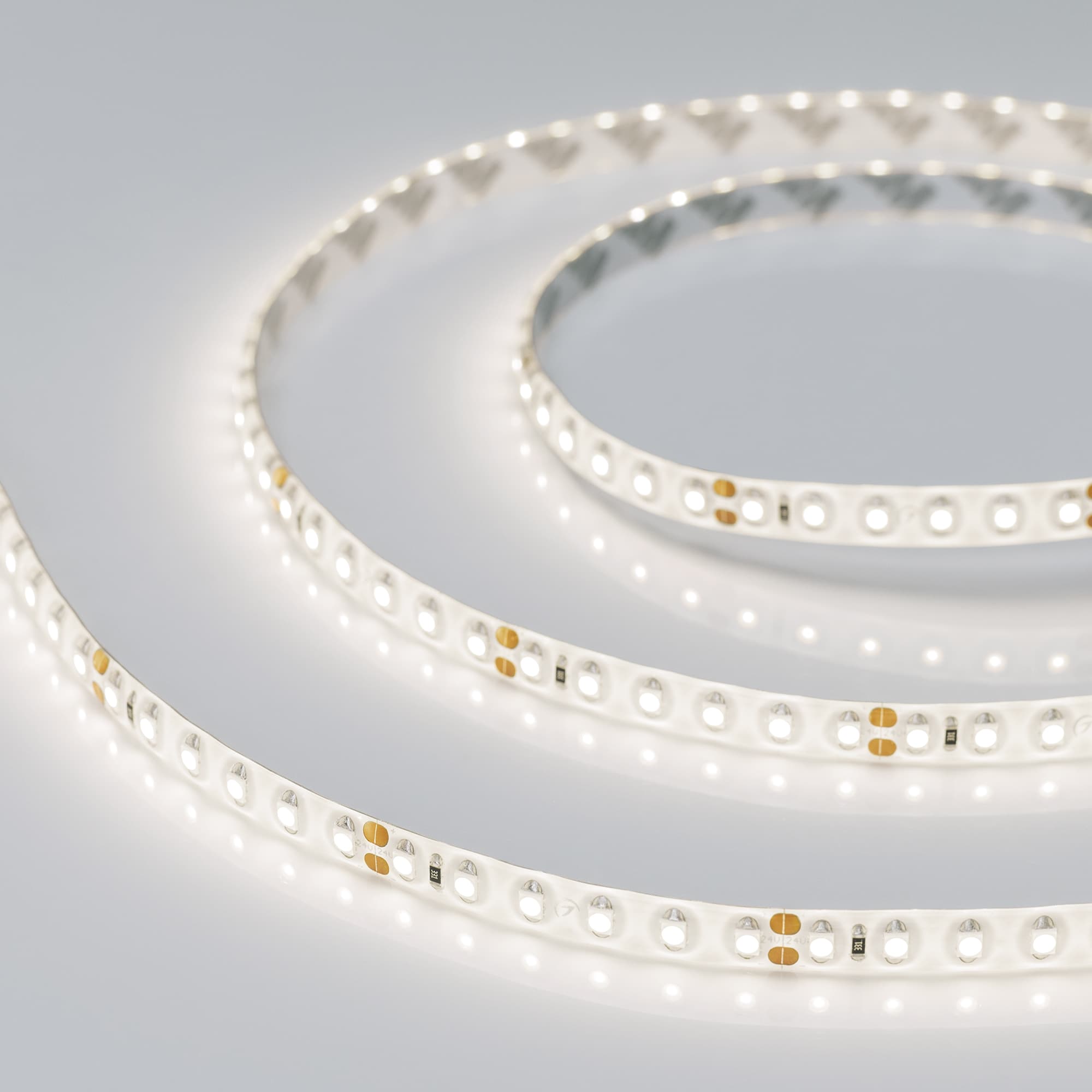 Светодиодная лента RTW 2-5000SE 24V Day 2x (3528, 600 LED, LUX) (Arlight, 9.6 Вт/м, IP65) 015443 — фото 2