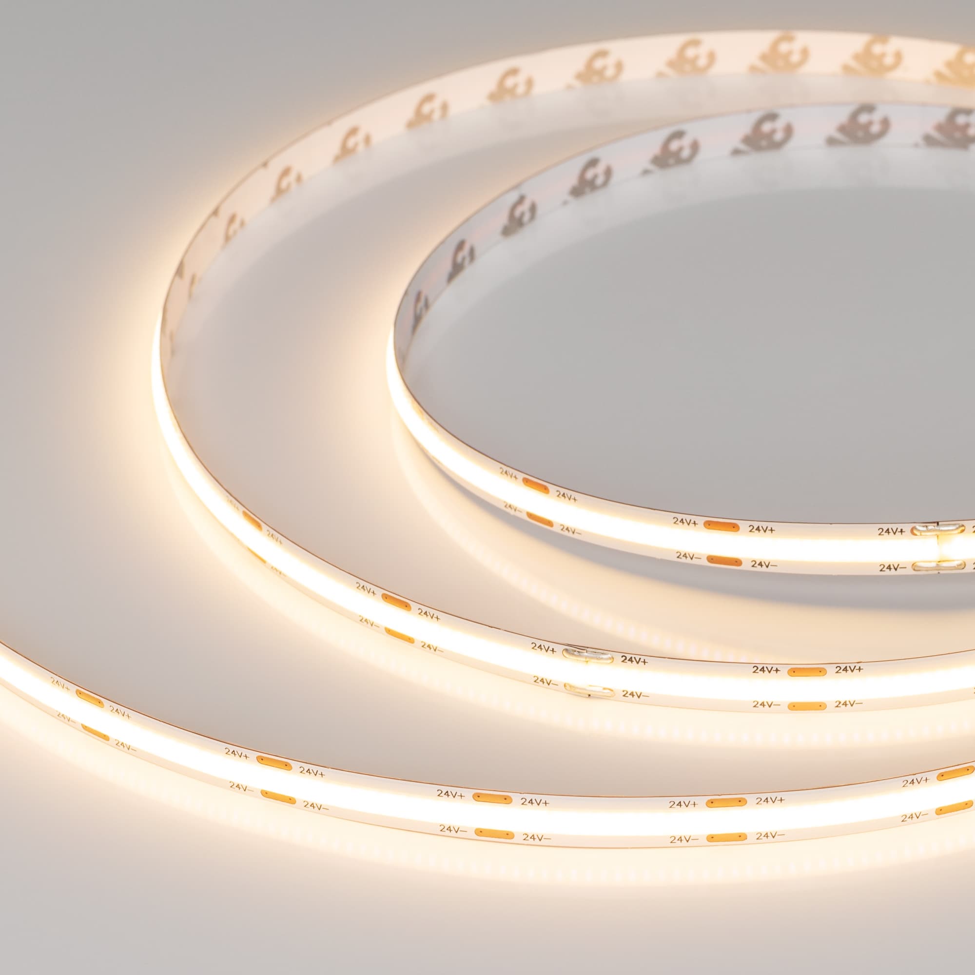 Светодиодная лента COB-5000NANO-CSP-544-24V Warm3000 (8mm, 11.5W, IP65) (Arlight, -) 031904 — фото 1