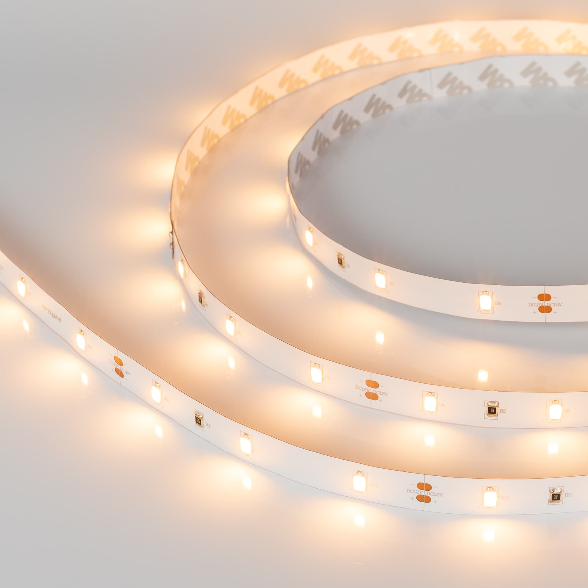 Светодиодная лента ULTRA-5000 12V Warm2400 (5630, 150 LED, LUX) (Arlight, 12 Вт/м, IP20) 018109 — фото 1
