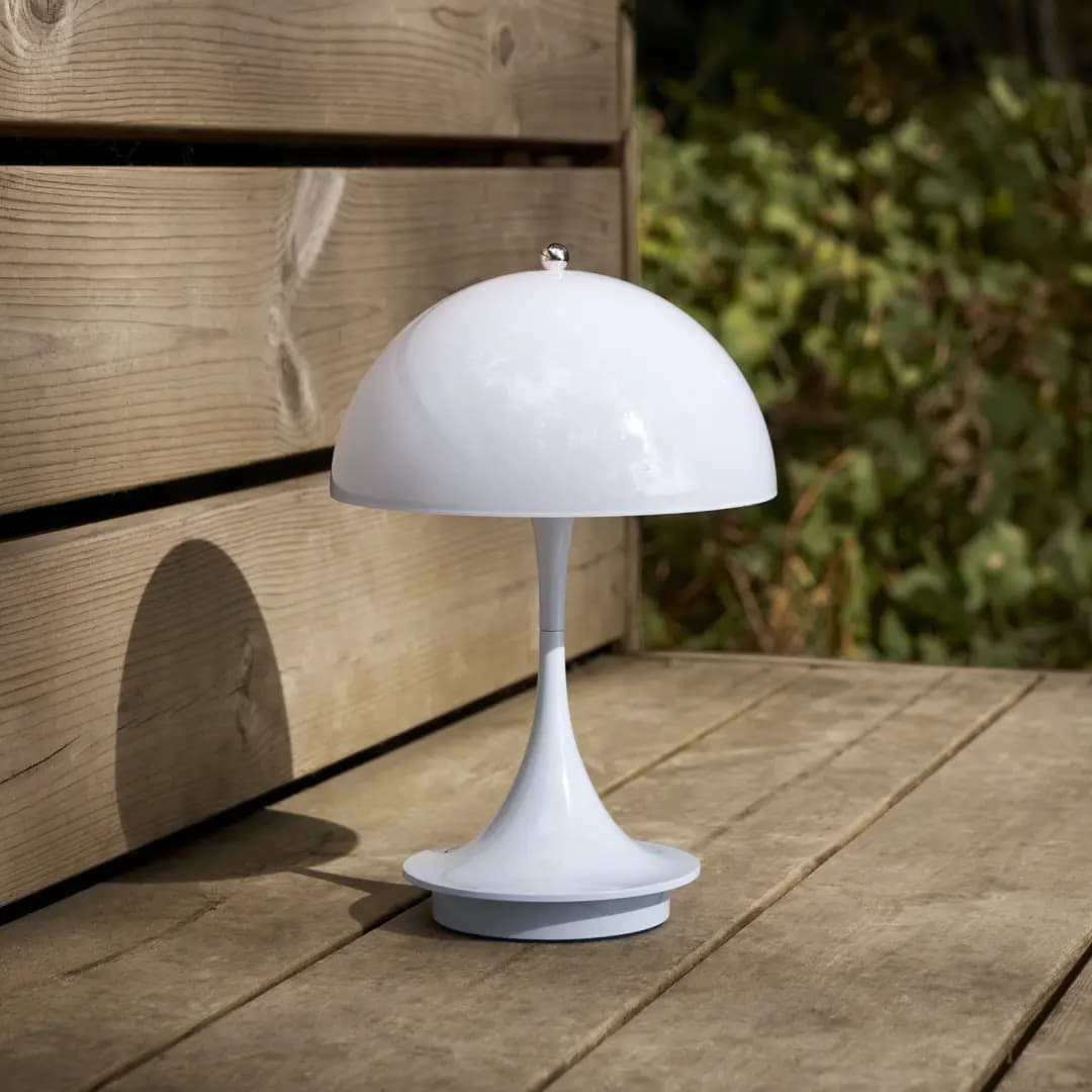 Louis Poulsen Panthella 160 Portable Lamp Opal pale blue — фото 5