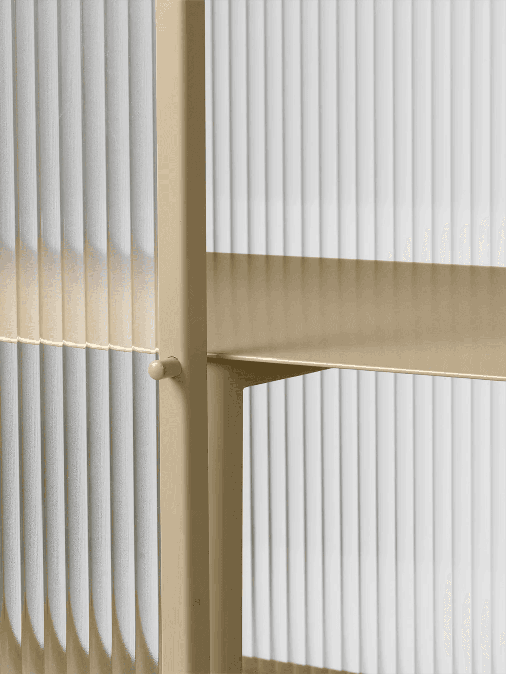 Ferm Living Haze Sideboard - Reeded Glass - Cashmere — фото 5