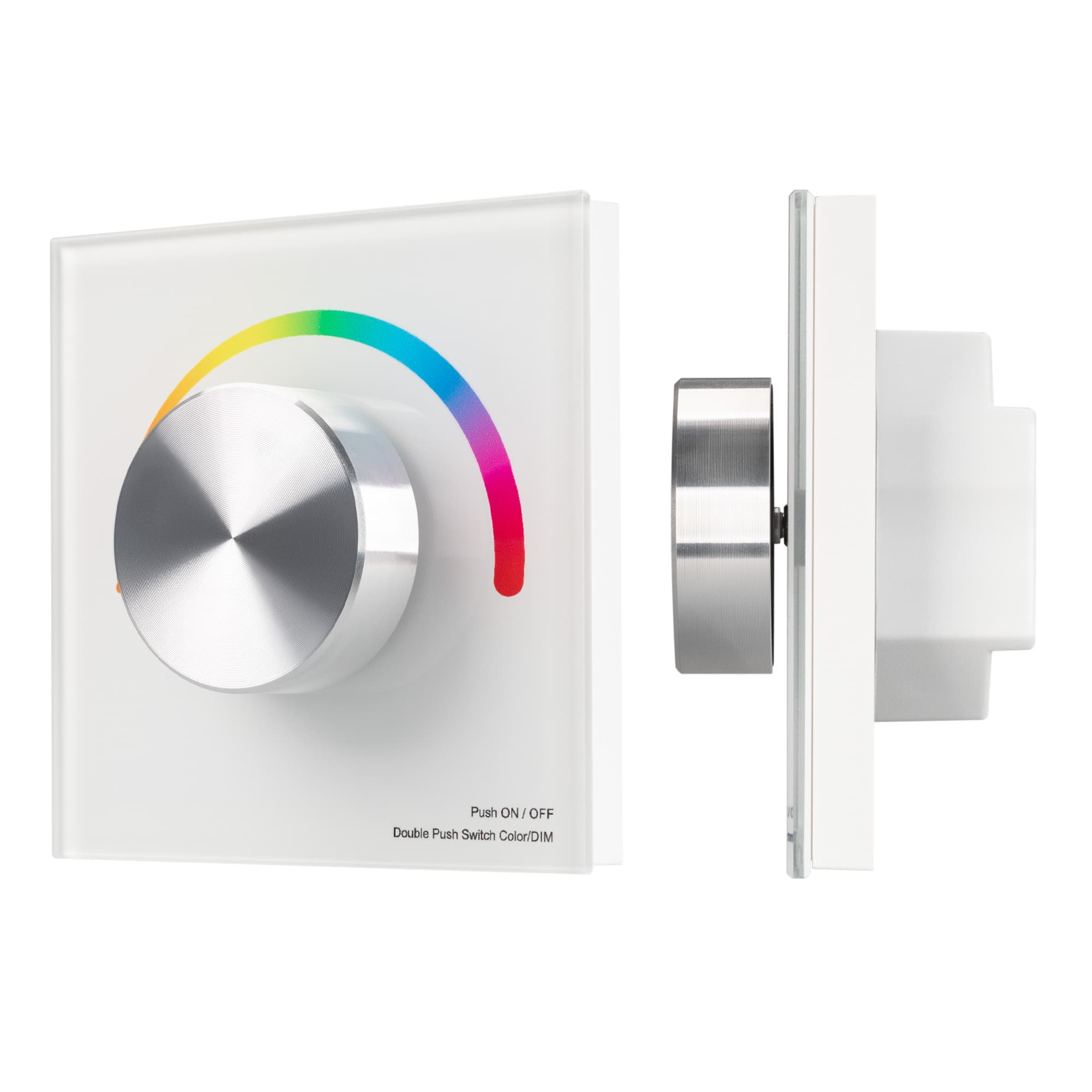 Панель SMART-P5-RGB-G-IN White (3V, Rotary, 2.4G) (Arlight, IP20 Пластик, 5 лет) 033756 — фото 1