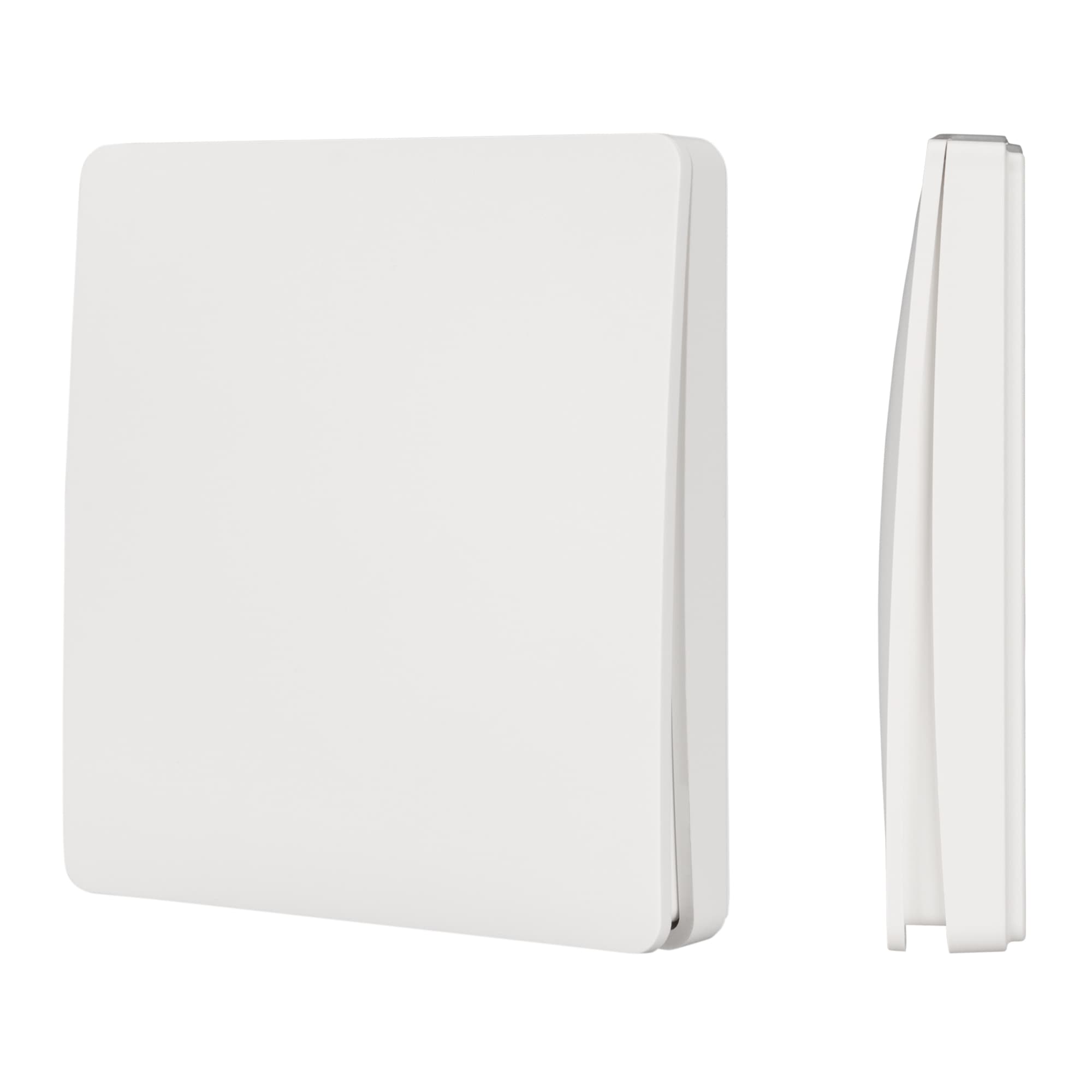 INTELLIGENT ARLIGHT Кнопочная панель KINETIC-801-22-1G-WP-SUF White (No battery, IP67, 433Mhz) (IARL, IP67 Пластик, 3 года) 051684 — фото 1