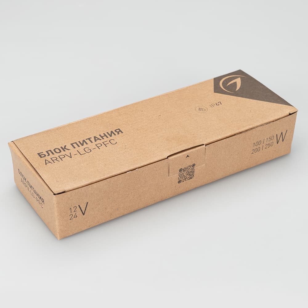 Блок питания ARPV-LG12200-PFC-S2 (12V, 16.7A, 200W) (Arlight, IP67 Металл, 5 лет) 023353 Arlight — фото 3