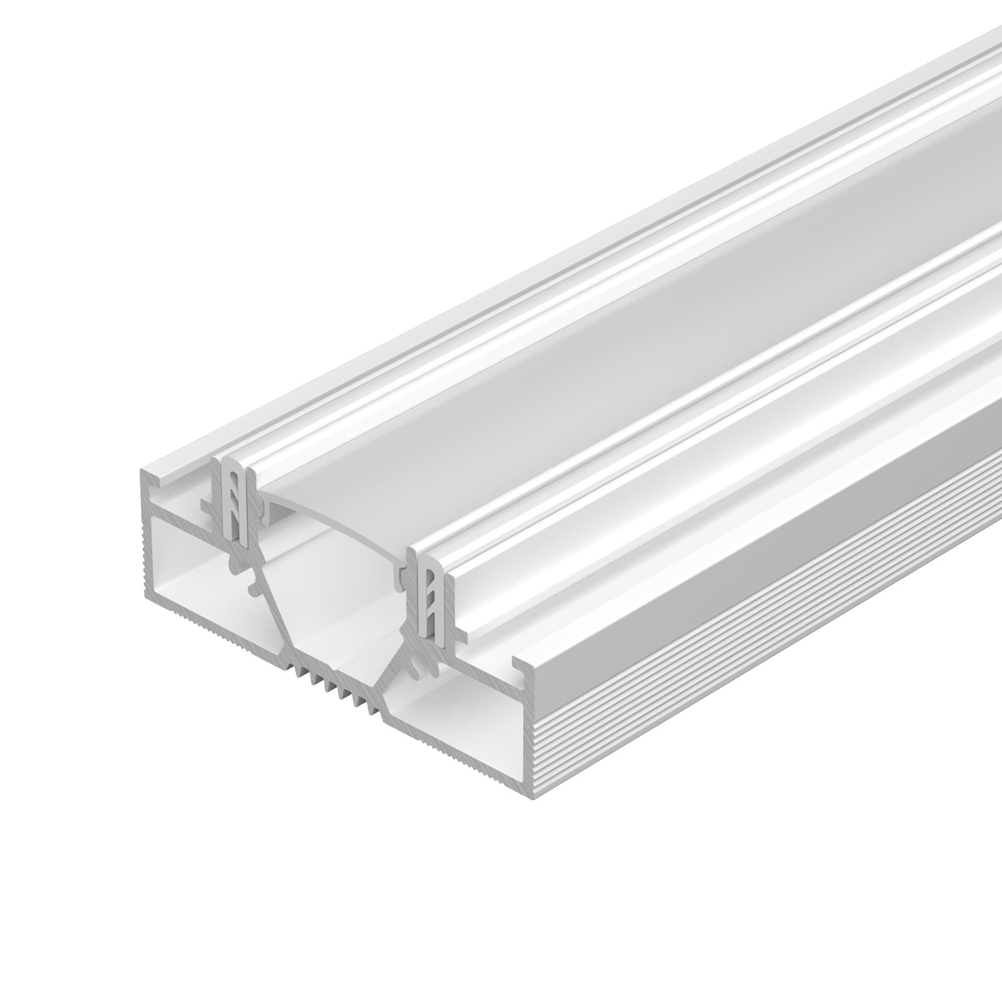 Профиль STRETCH-20-CEIL-D-CENTER-2000 WHITE (Arlight, Алюминий) 042948 Arlight — фото 1