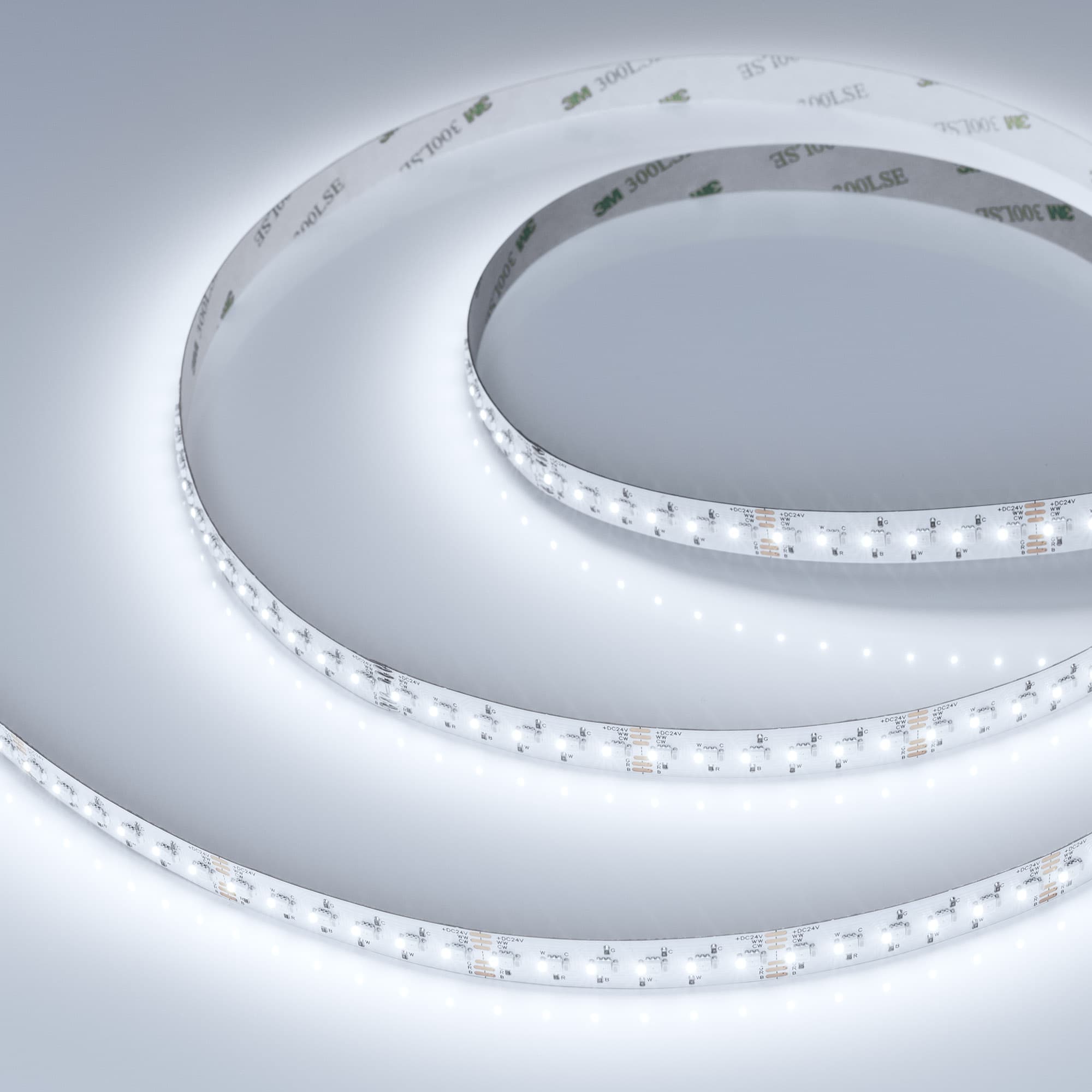 Светодиодная лента RT-AM360-12mm 24V RGBW-MIX (24 W/m, IP20, 2835/2210, 5m) (Arlight, -) 044036 — фото 2