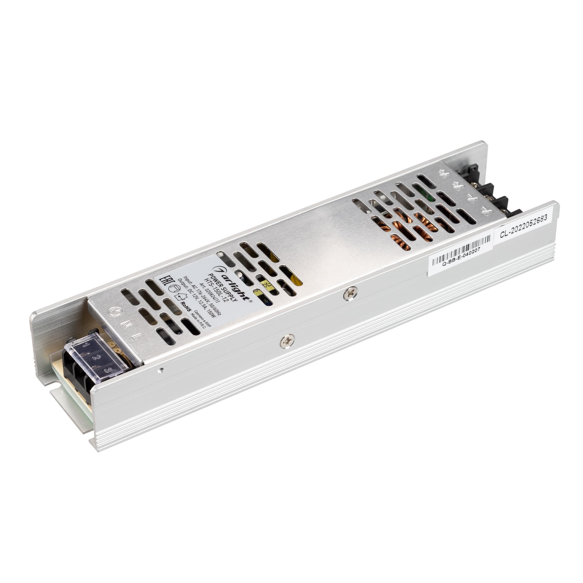 Блок питания HTS-150L-12 (12V, 12.5A, 150W) (Arlight, IP20 Сетка, 3 года) 020824(1) — фото 1