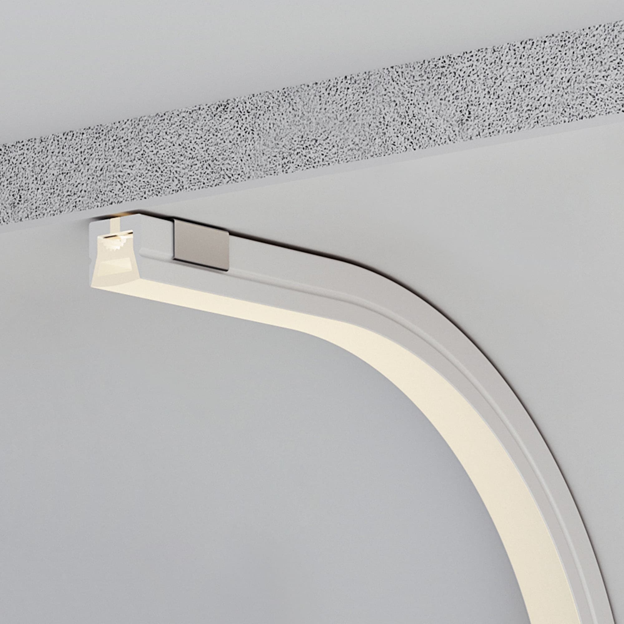 Силиконовый профиль WPH-FLEX-1212-TOP-S8-20m WHITE (Arlight, Силикон) 041091 Arlight — фото 3