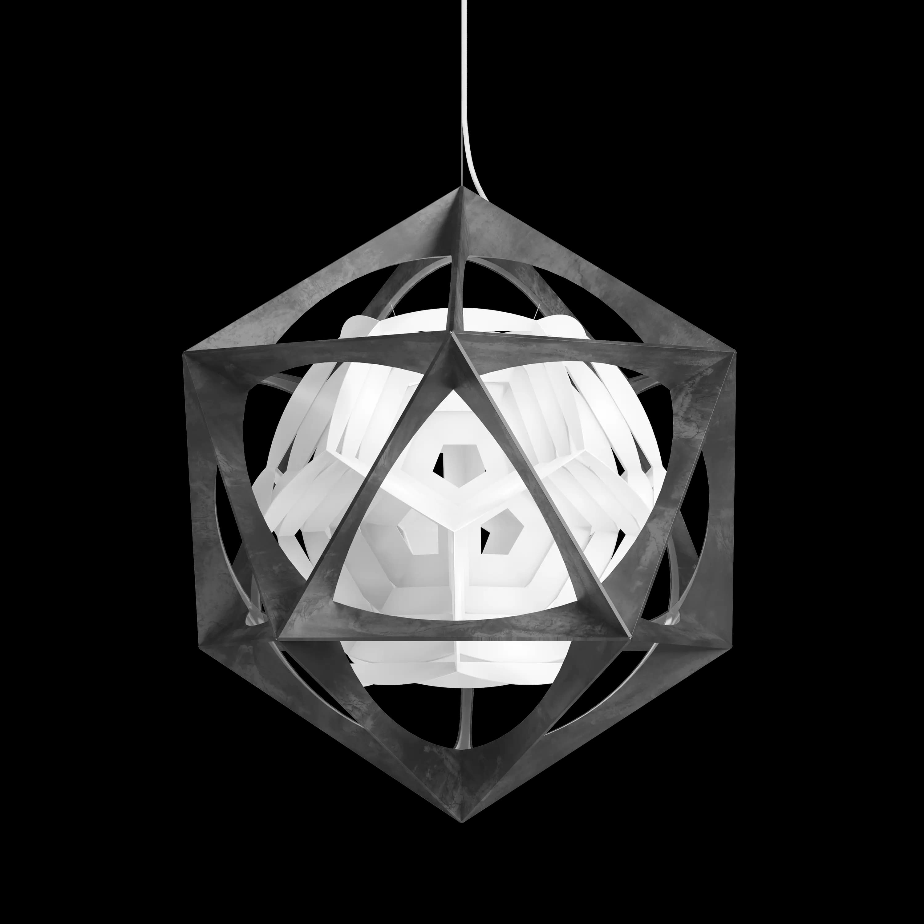 Louis Poulsen OE Quasi Light Dark aluminium Ø 900 — фото 2