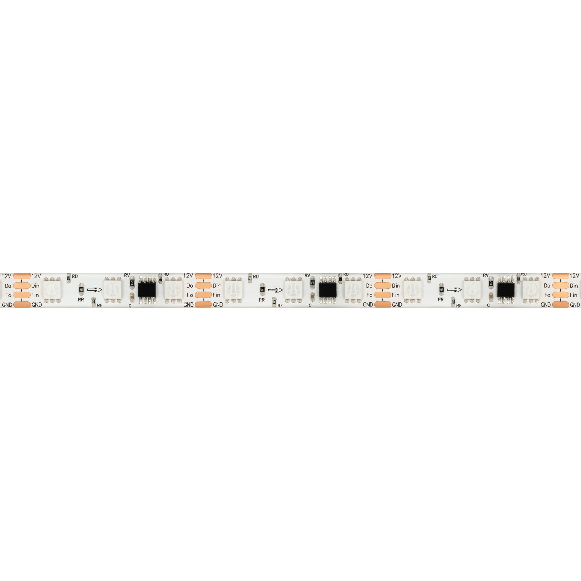 Светодиодная лента герметичная SPI-SE-B60-10mm 12V RGB-PX3-BPT (12 W/m, IP65, 5060, 5m) (Arlight, бегущий огонь) 039597 — фото 3