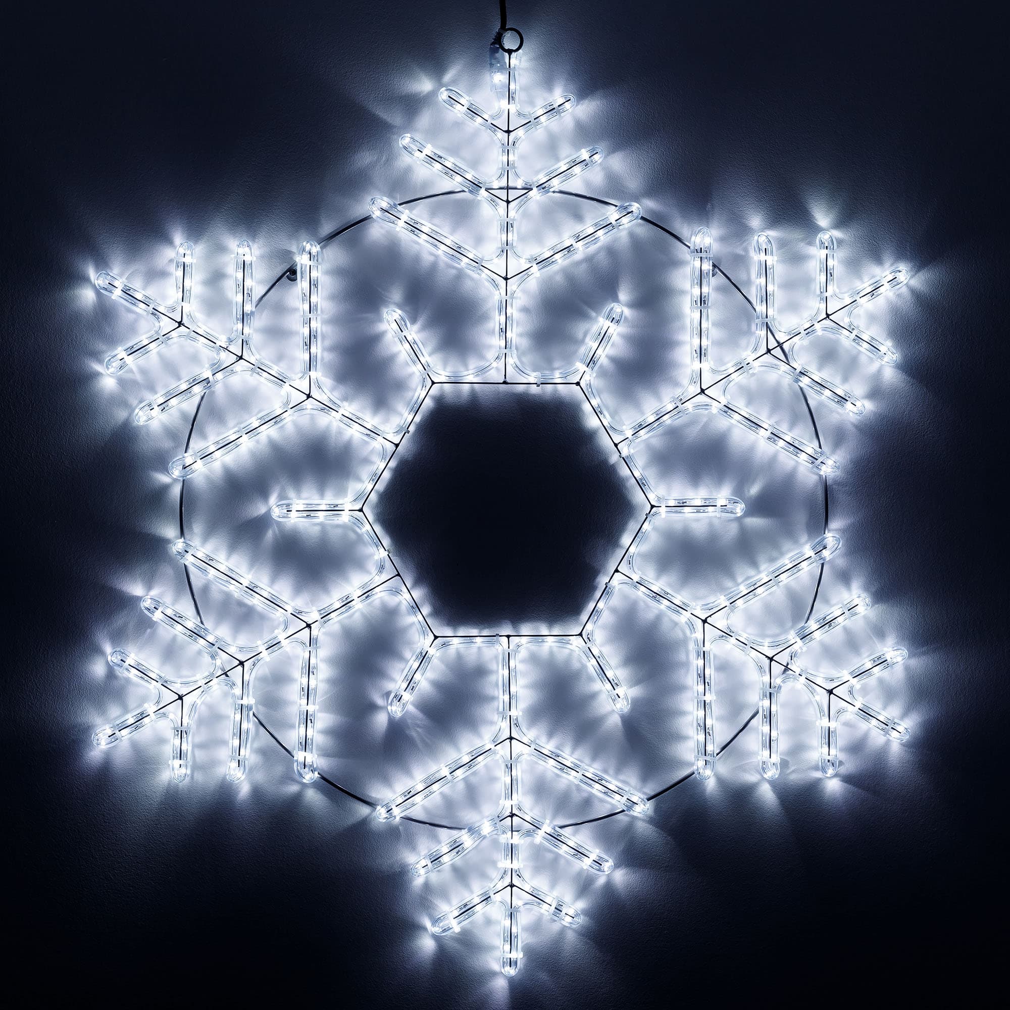 Arlight Фигура светодиодная ARD-SNOWFLAKE-M10-1000x900-504LED White (230V, 31W) (Ardecoled, IP65) 034258