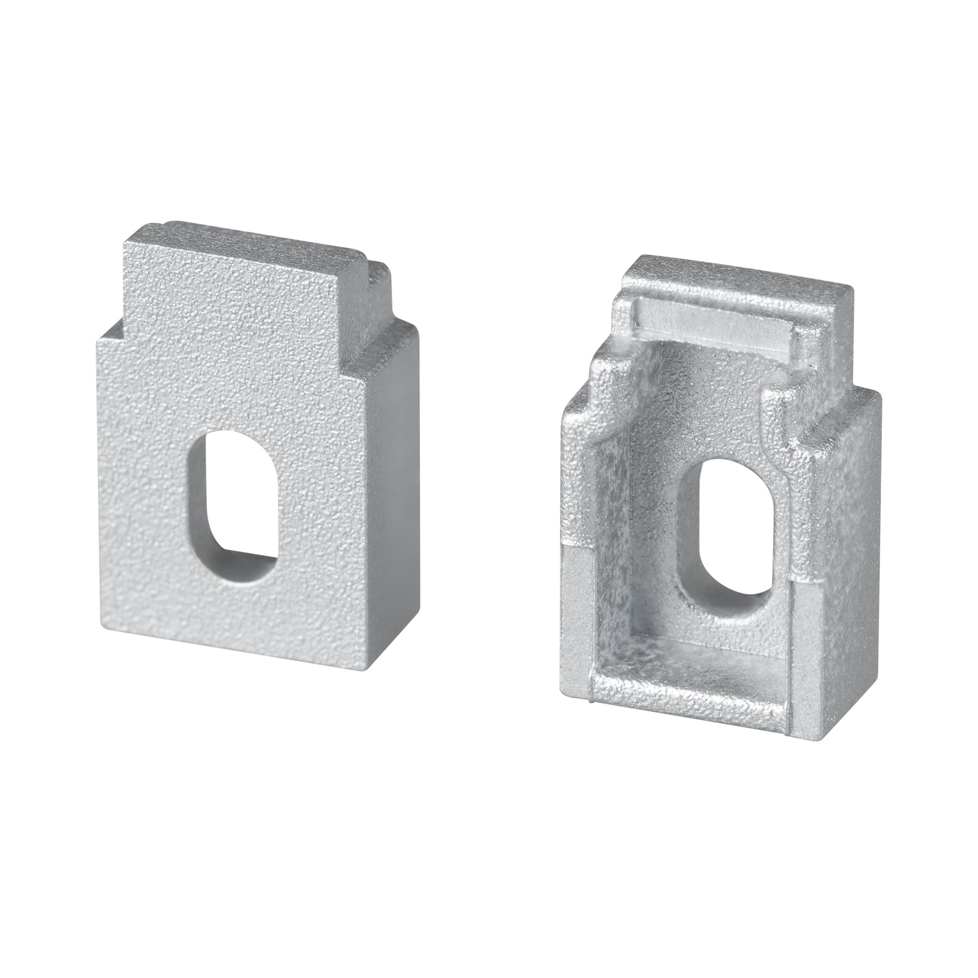 Заглушка WALL-FANTOM-BENT-W10-SIDE с отверстием (Arlight, Пластик) 043883