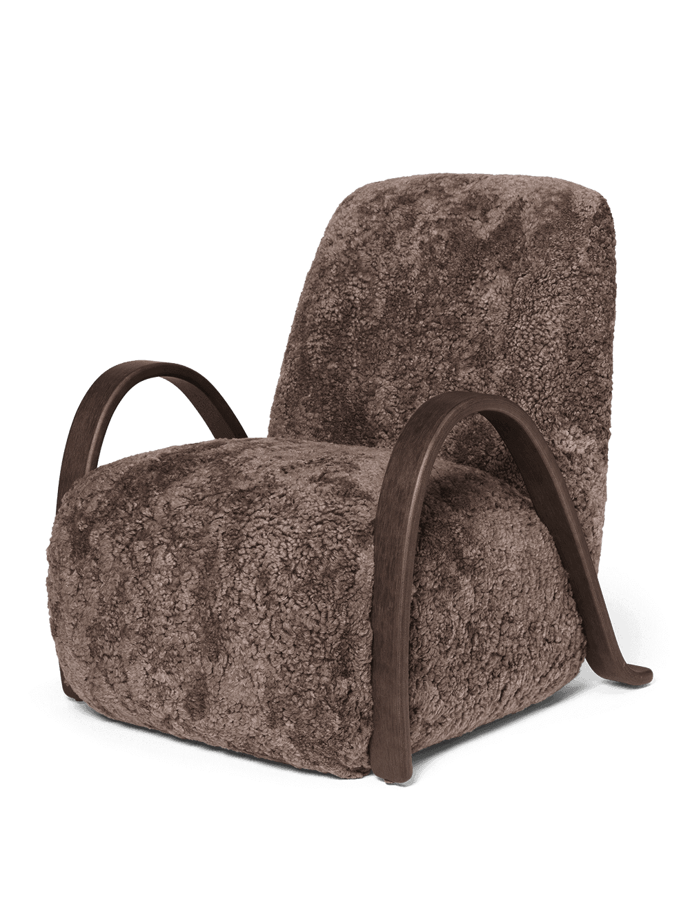 Ferm Living Buur Lounge Chair - Sheepskin - Sahara ferm LIVING — фото 2