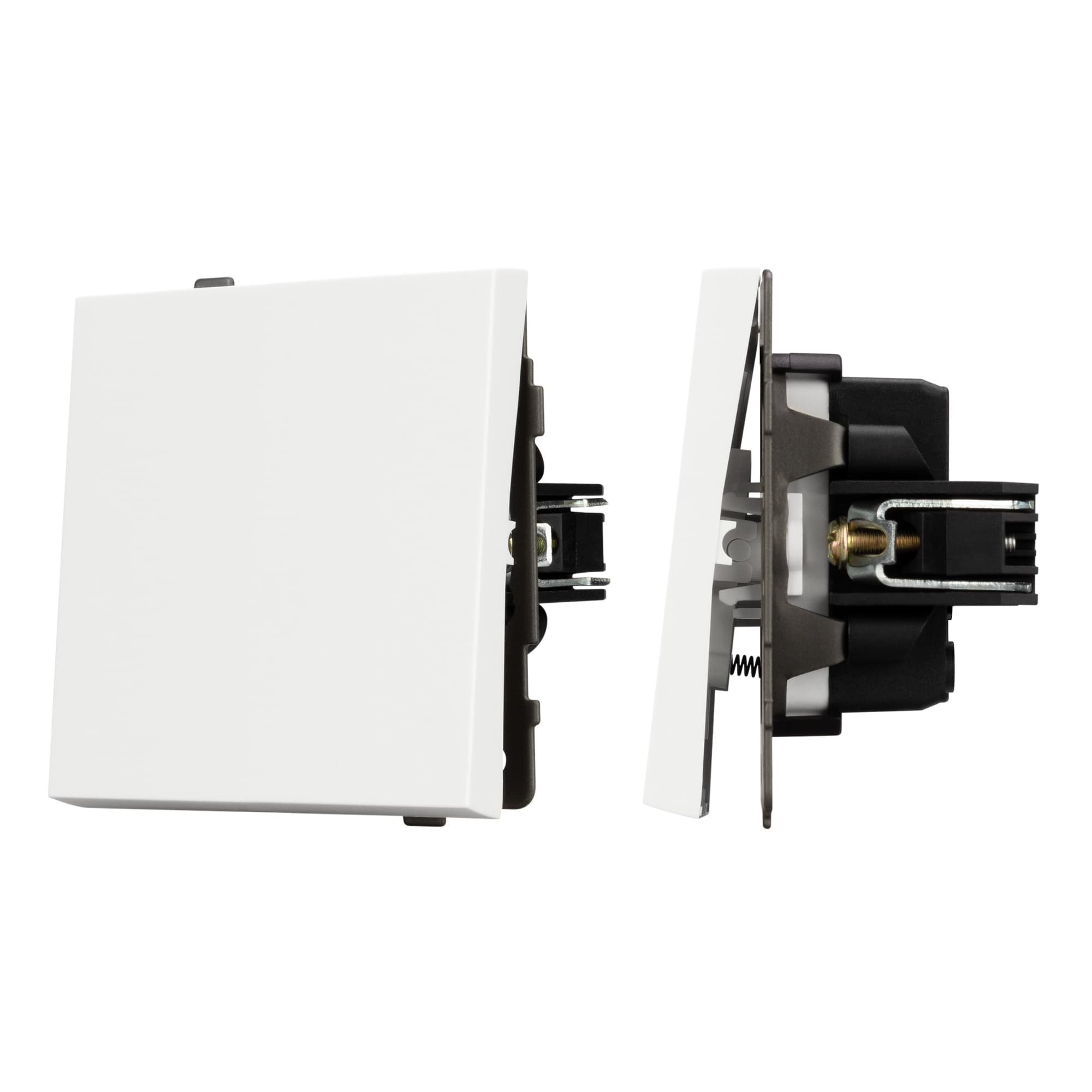 Механизм звонкового выключателя SWT-TENDO-MKR1-SFPL-WH (230V, 10A) (Arlight, Матовый белый) 054590