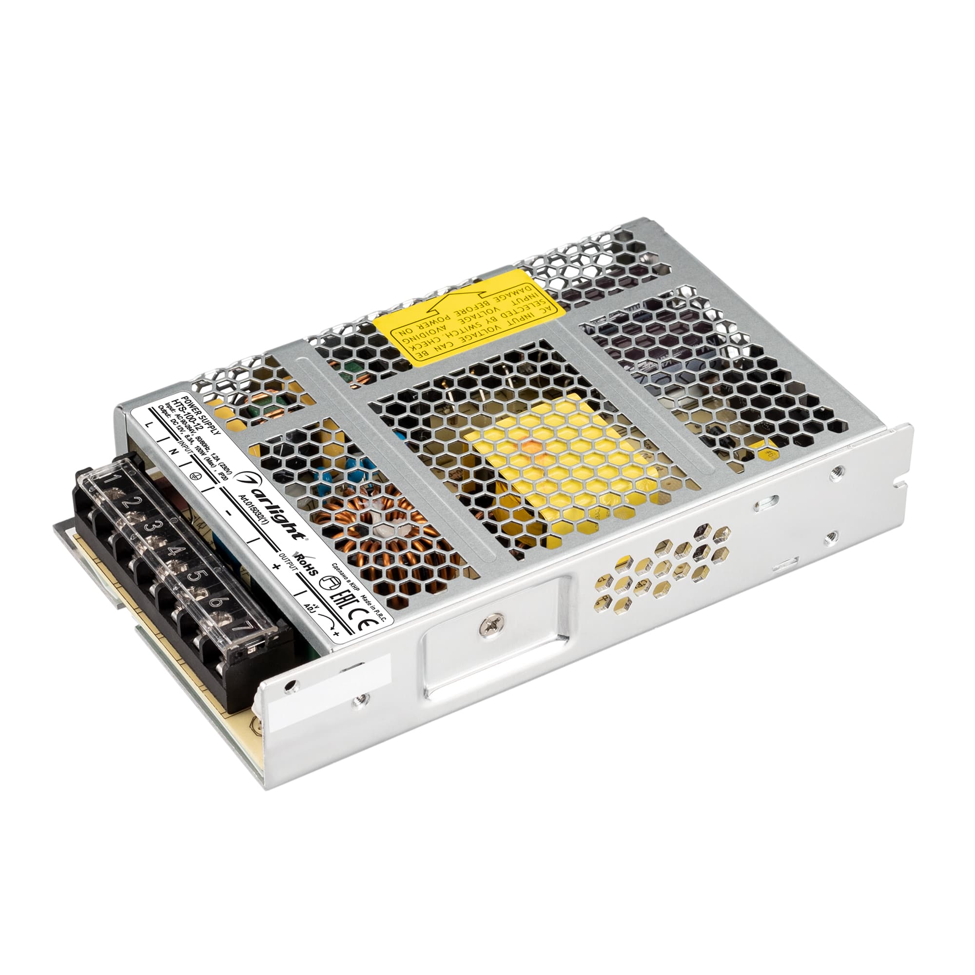 Блок питания HTS-100-12 (12V, 8.3A, 100W) (Arlight, IP20 Сетка, 3 года) 015032(1) Arlight — фото 1