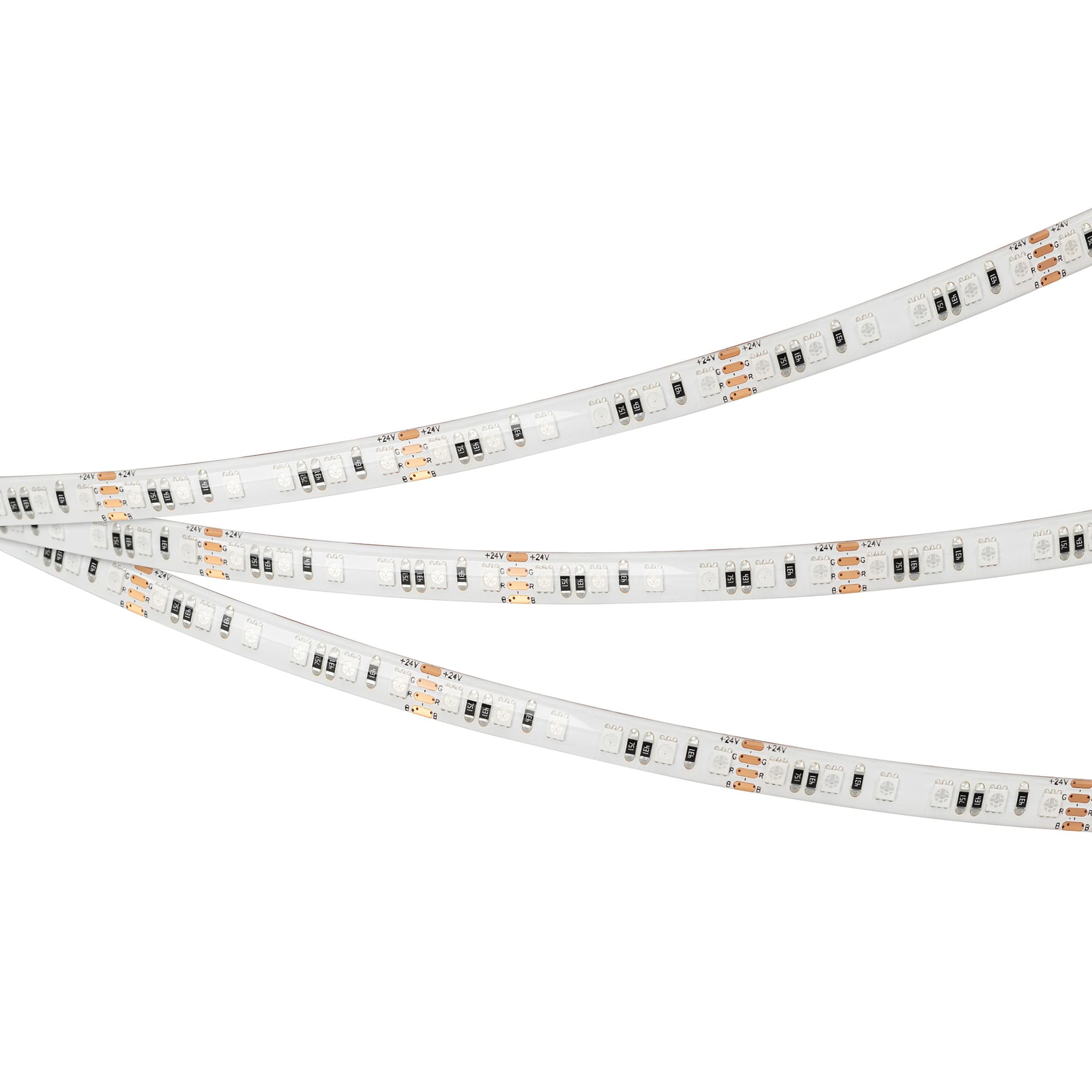 Светодиодная лента герметичная RTW-SE-A120-8mm 24V RGB (12 W/m, IP65, 2835, 5m) (Arlight, 5 лет) 042906 Arlight — фото 3