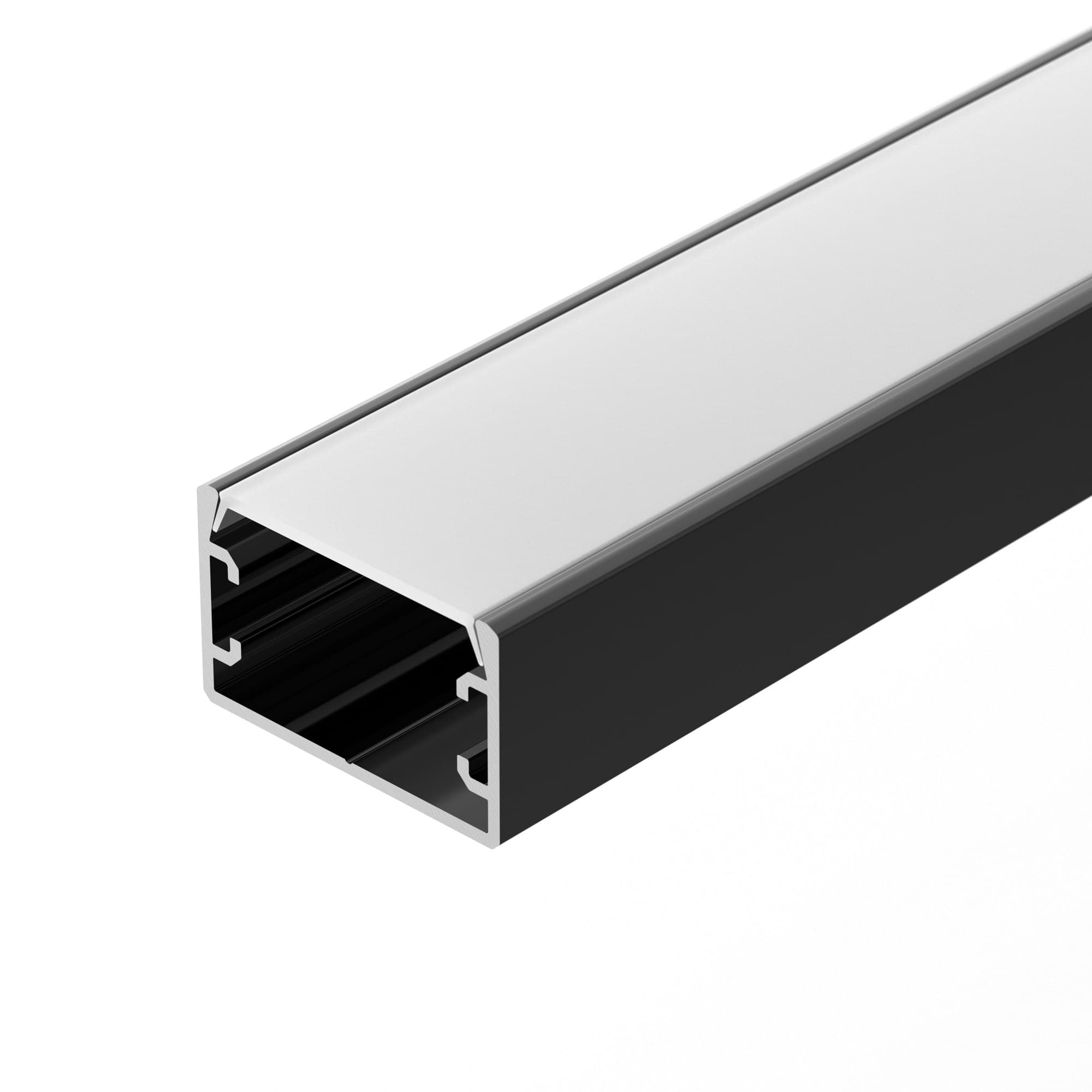 Профиль PLS-LOCK-H16-SMT-2000 ANOD BLACK (Arlight, Алюминий) 033295 — фото 1