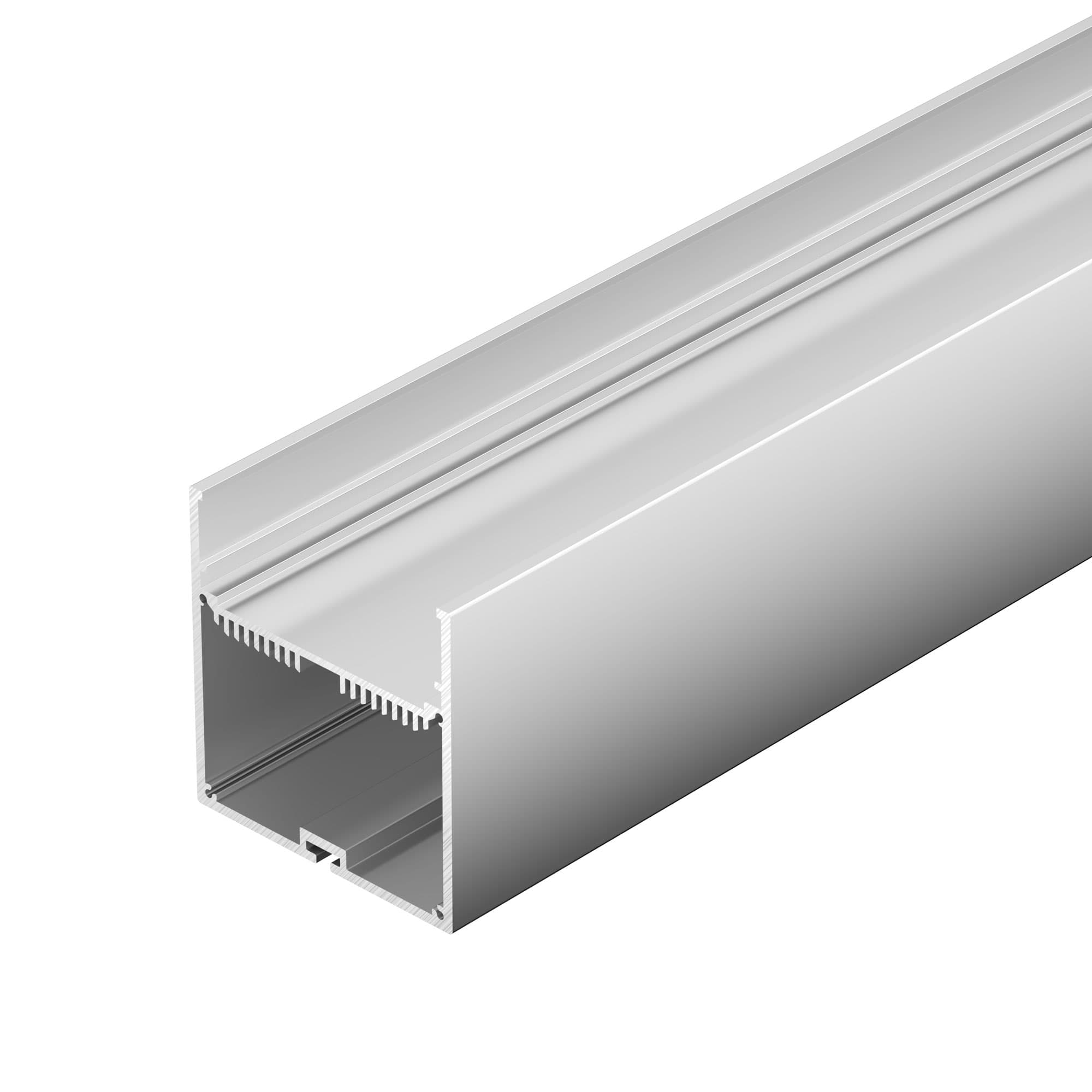 Профиль с экраном SL-LINE-7477-2500 ANOD+OPAL (Arlight, Алюминий) 020468 Arlight — фото 2