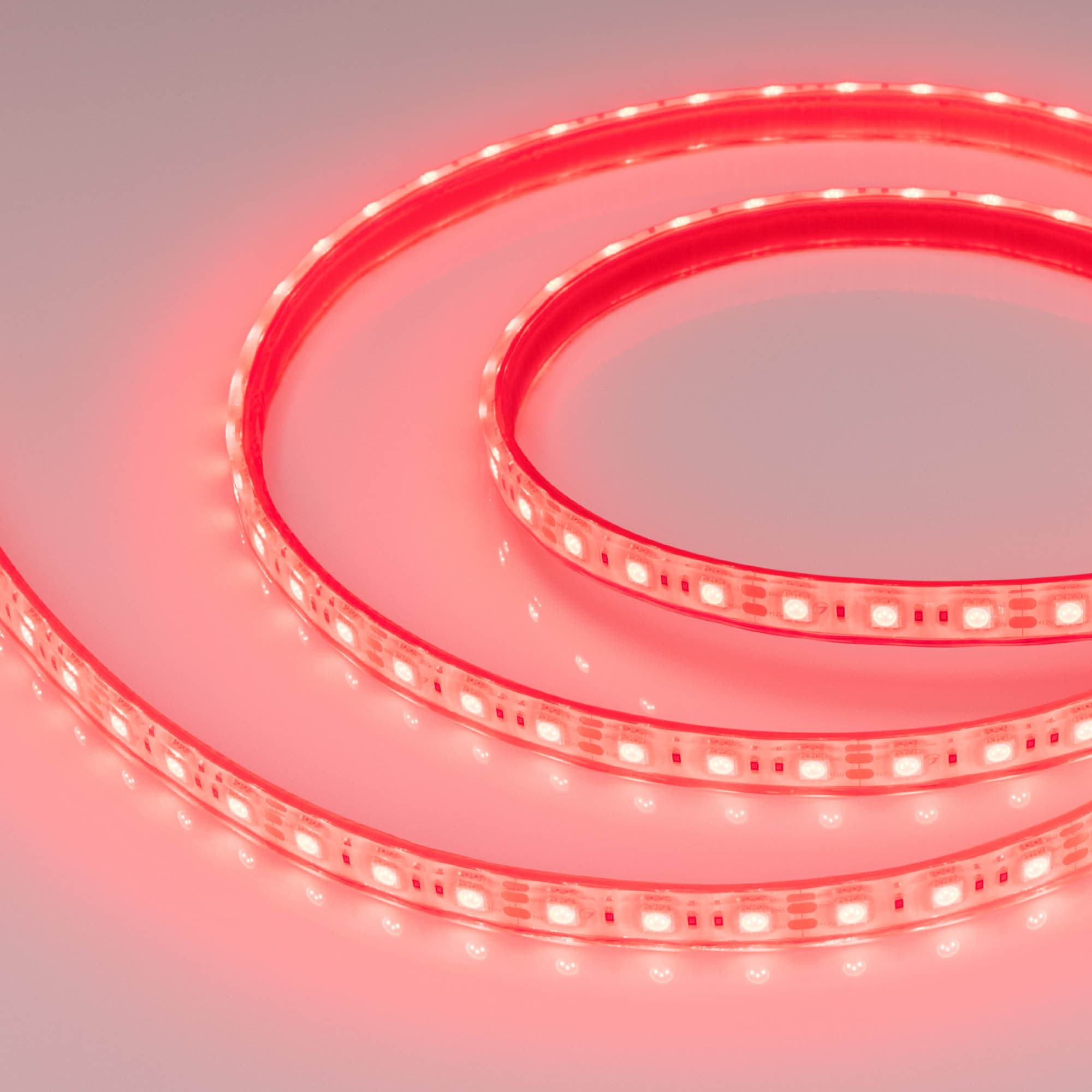 Светодиодная лента герметичная RTW-PFS-B60-13mm 12V Red (14.4 W/m, IP68, 5060, 5m) (Arlight, 14.4 Вт/м, IP68) 036281 — фото 1