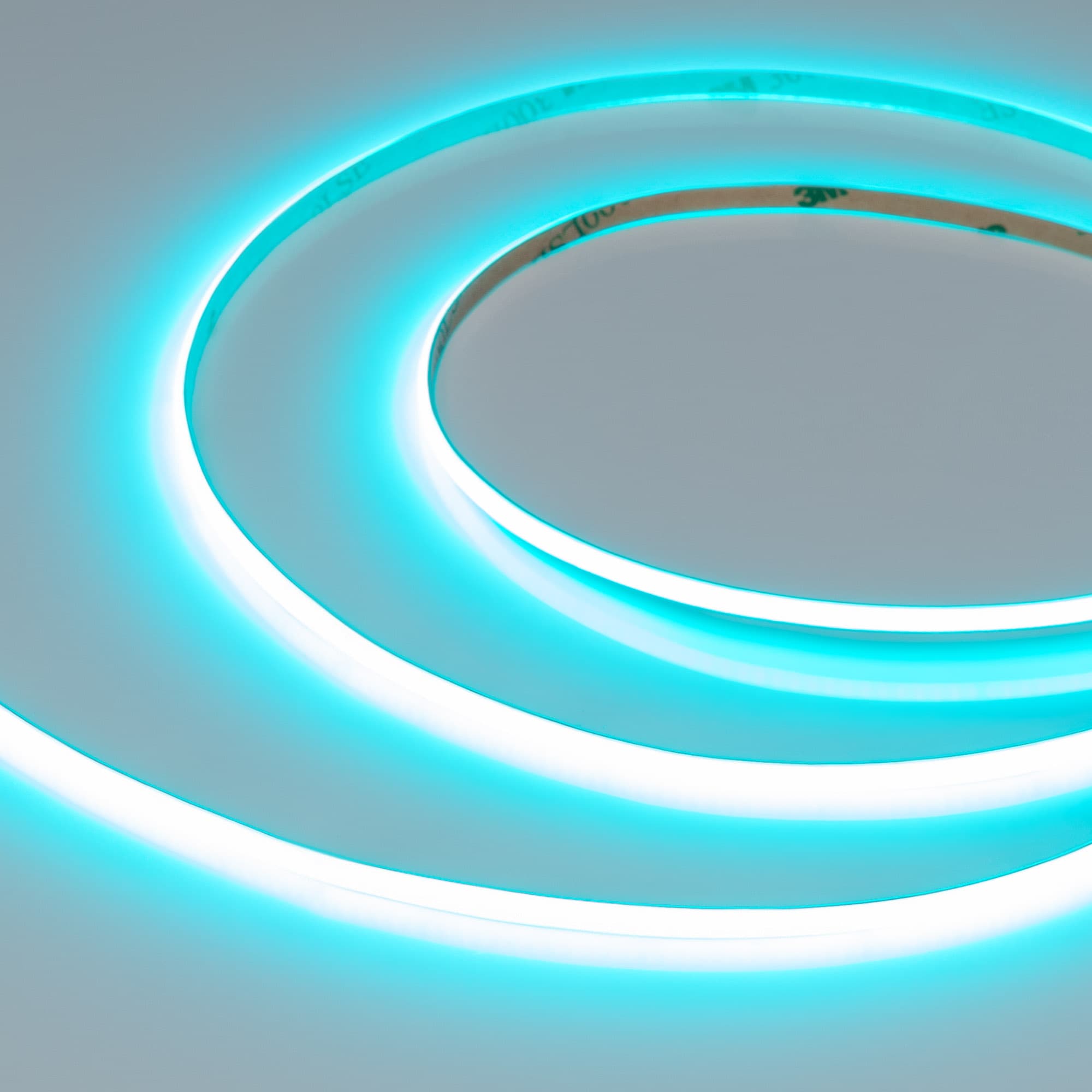 Светодиодная лента COB-X480-4mm 24V Aquamarine (4 W/m, IP20, 5m) (Arlight, -) 046917 — фото 1