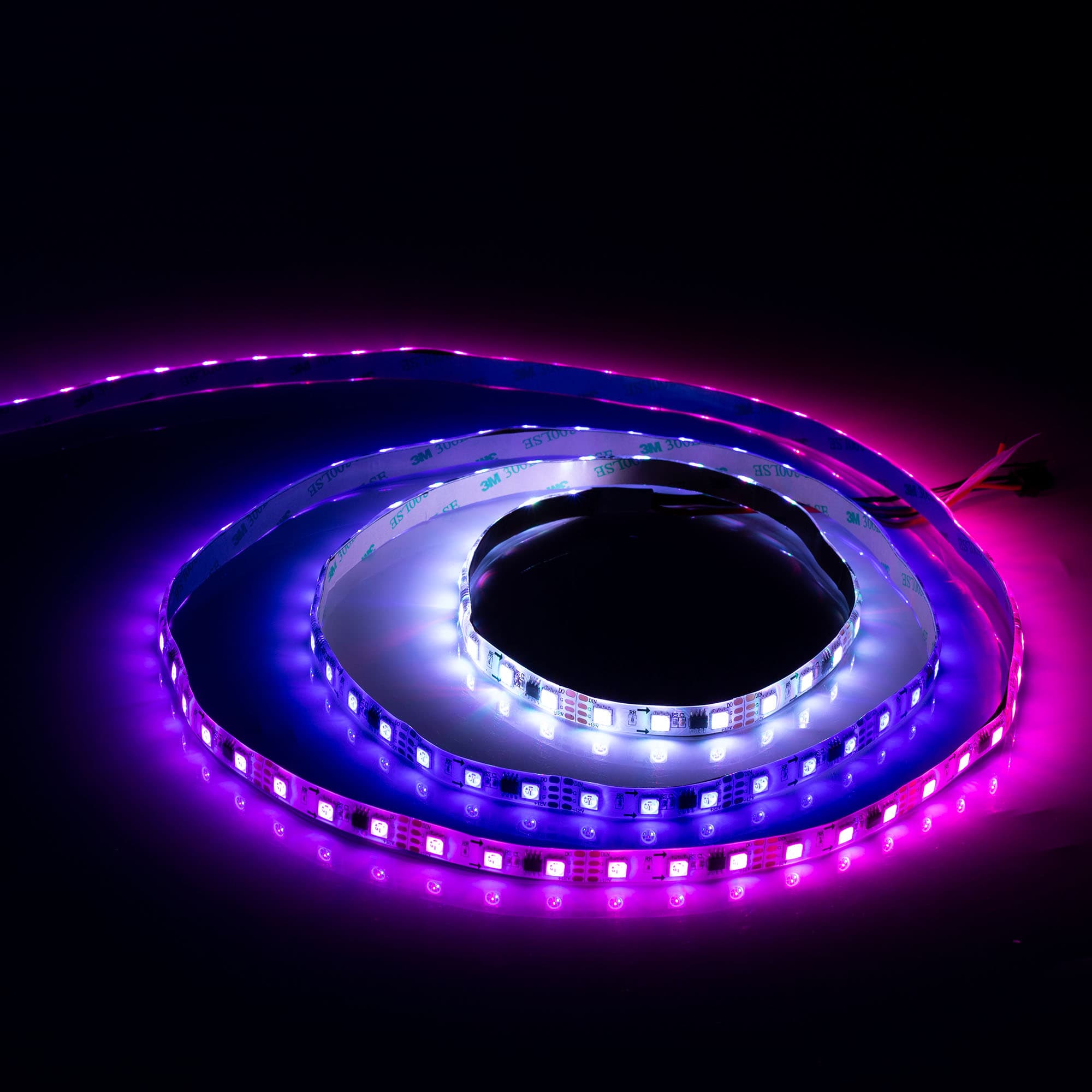 Светодиодная лента SPI-5000SE-5060-60 12V Cx3 RGB-Auto (10mm, 13.2W/m, IP65) (Arlight, Закрытый, IP65) 021874(1) — фото 5