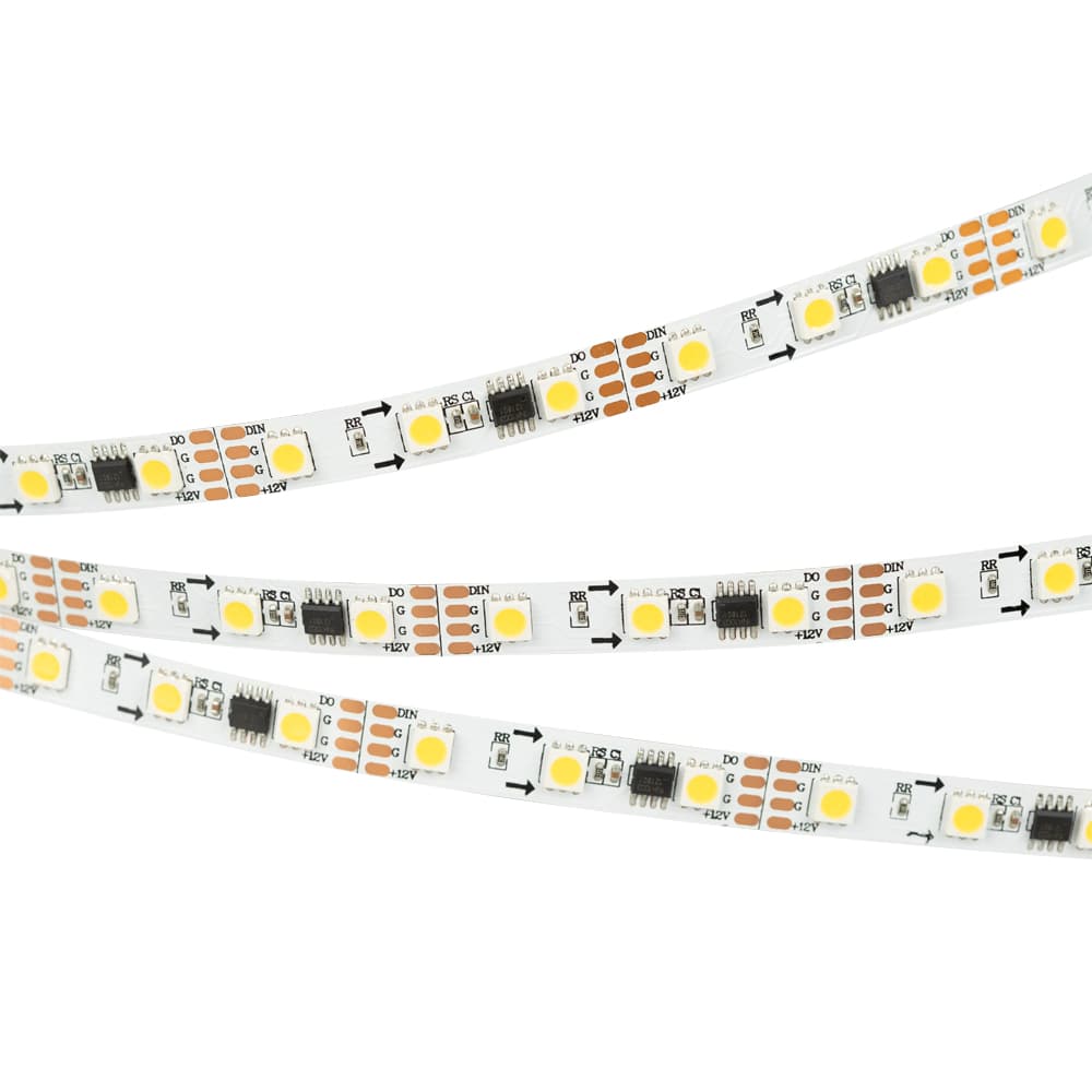 Светодиодная лента SPI-5000-AM 12V Day4000 (5060, 60 LED/m, x3) (Arlight, Открытый, IP20) 027165 — фото 1