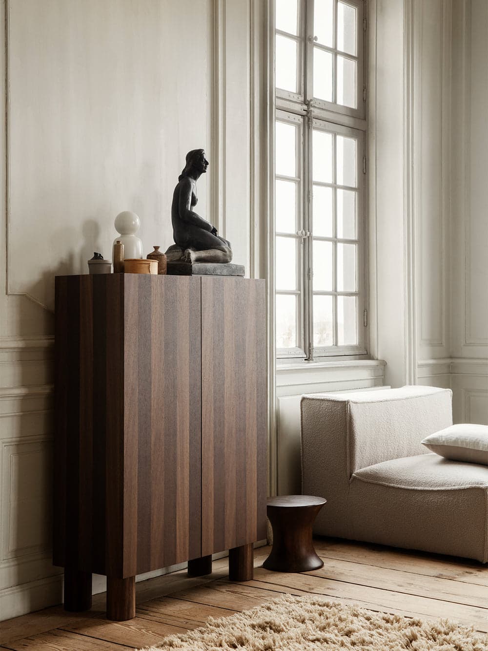 Ferm Living Post Storage Cabinet - Smoked Oak — фото 3