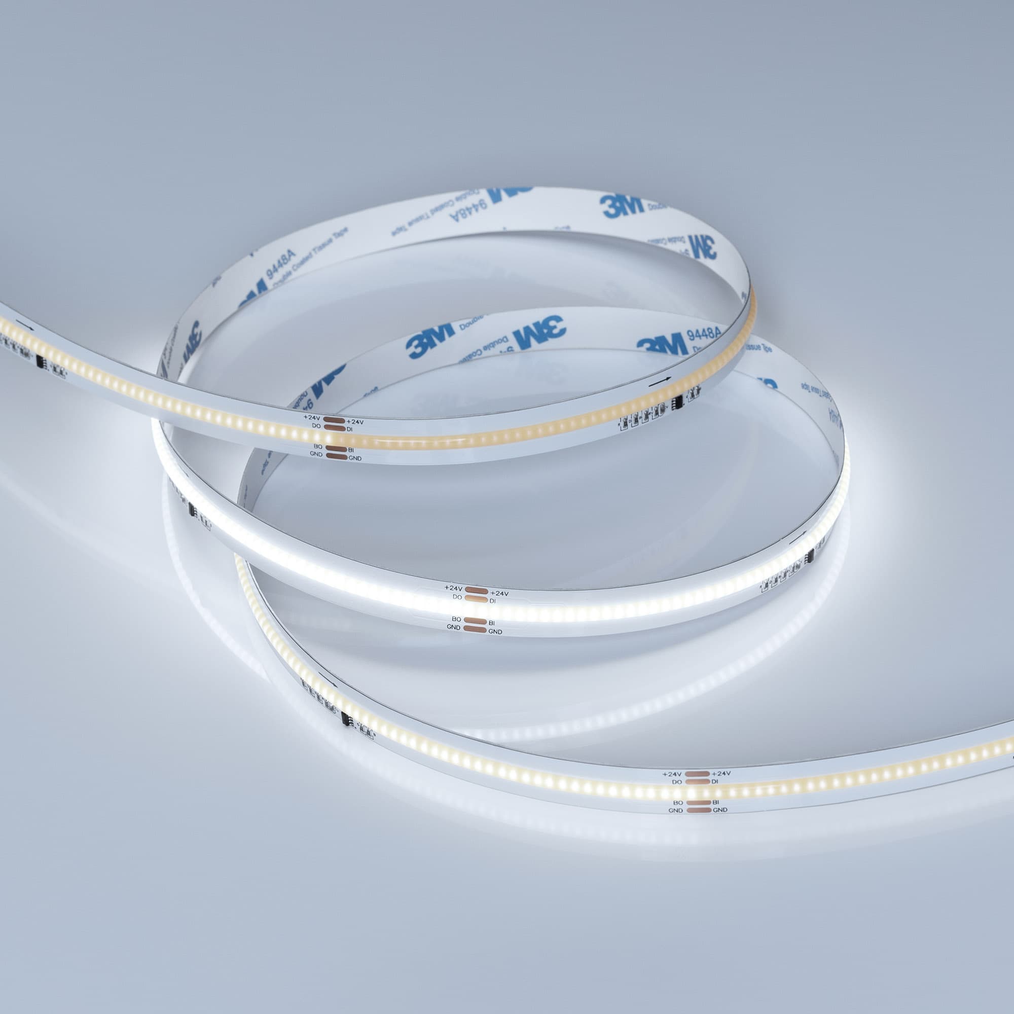 Светодиодная лента SPI-COB-X378-12mm 24V White6000-PX63-BPT (7 W/m, IP20, 5m) (Arlight, бегущий огонь) 041735 — фото 2