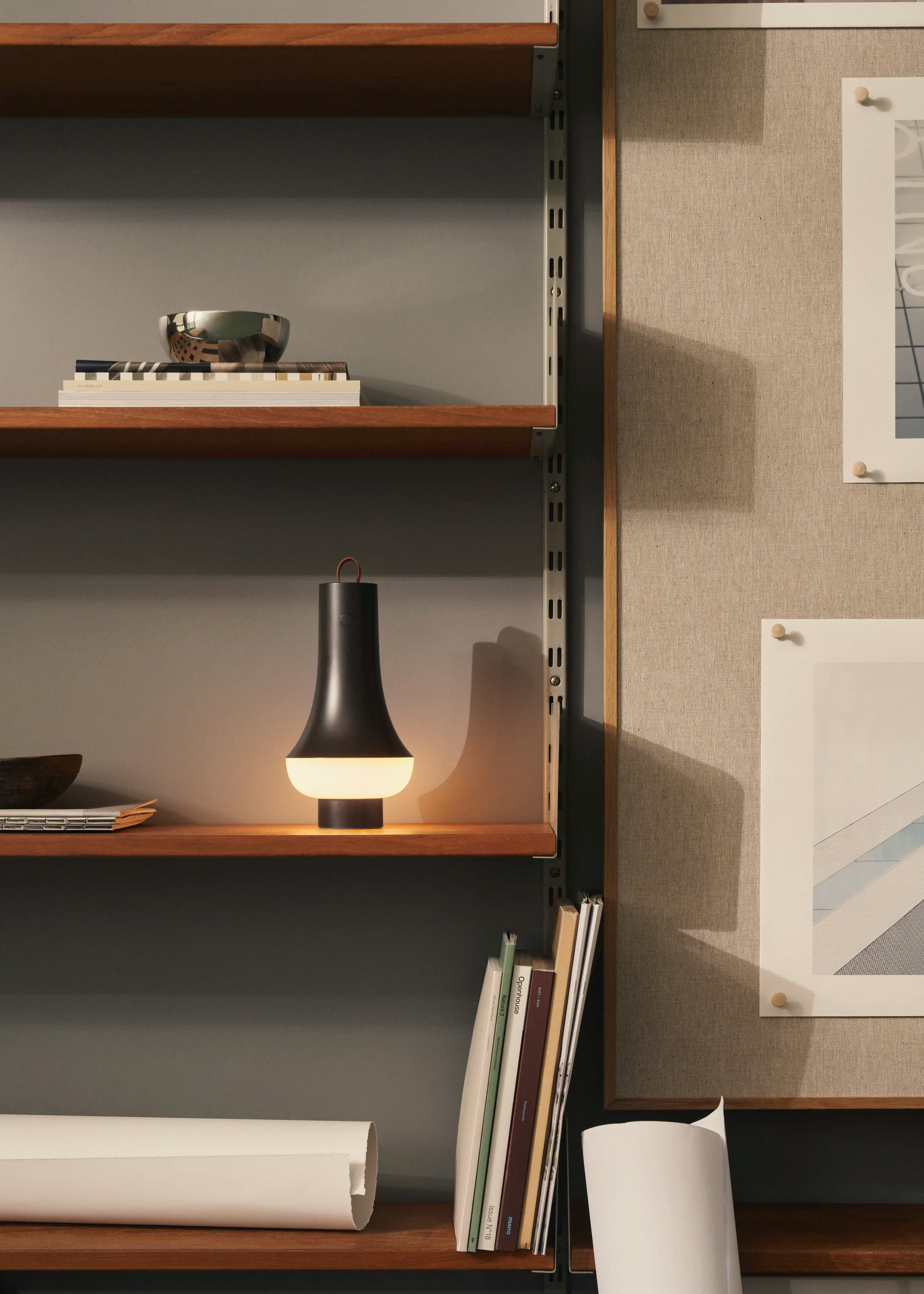 Louis Poulsen Tomoshi Portable Lamp Dark brown — фото 4