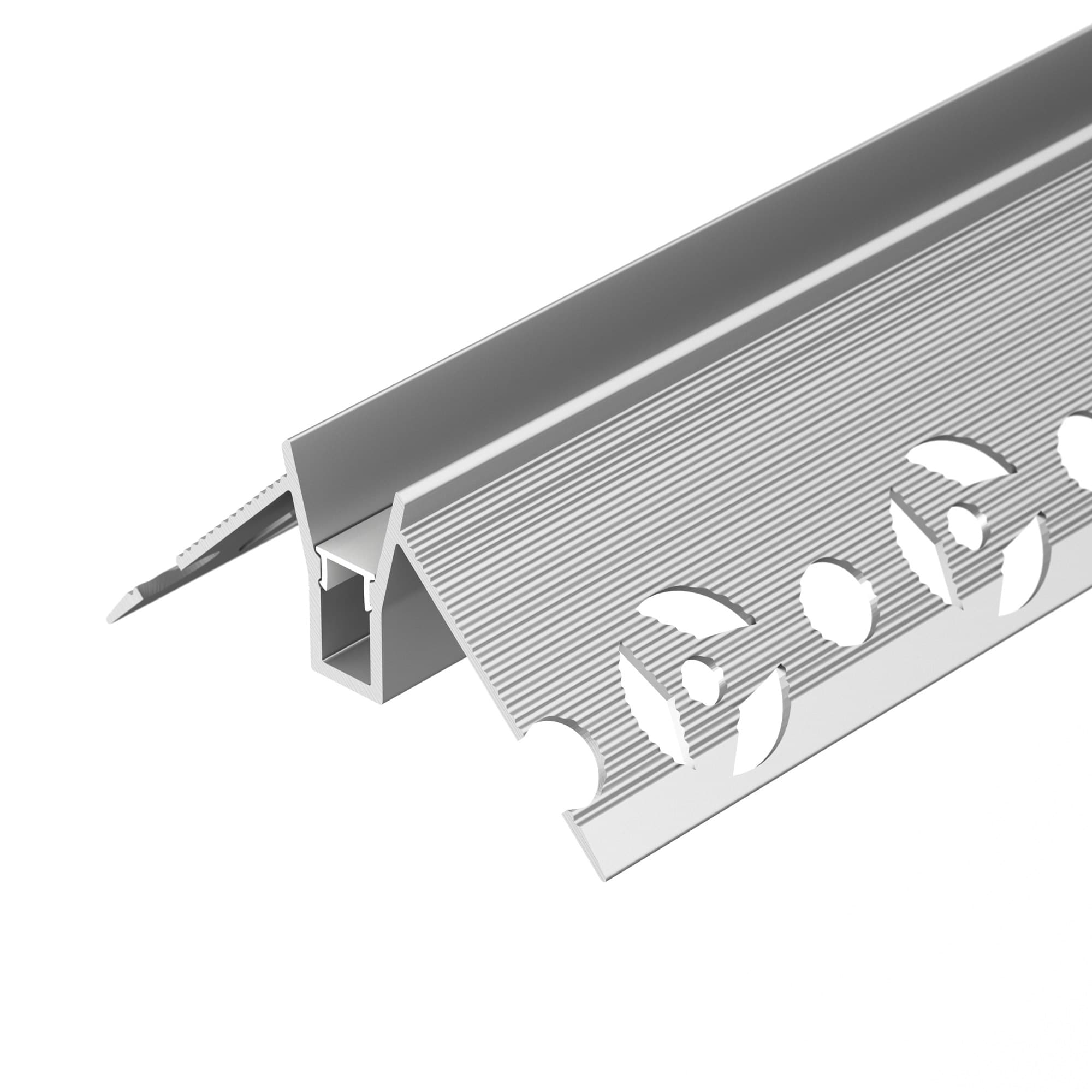 Профиль DECORE-S6-EXT-V-COMFORT-2000 ANOD внешний (Arlight, Алюминий) 043163 — фото 1