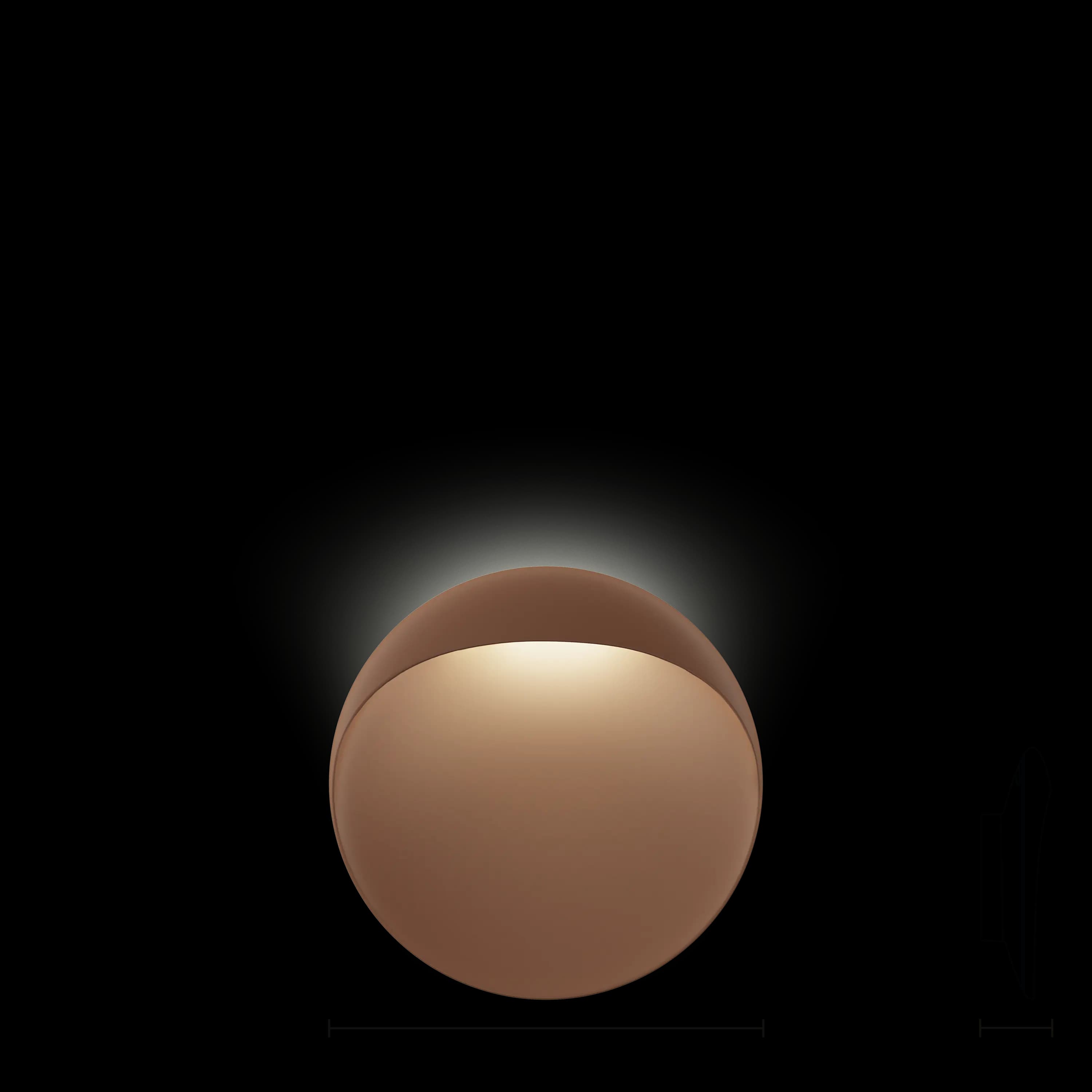 Louis Poulsen Flindt Wall Lamp Corten colour Ø 200 — фото 8