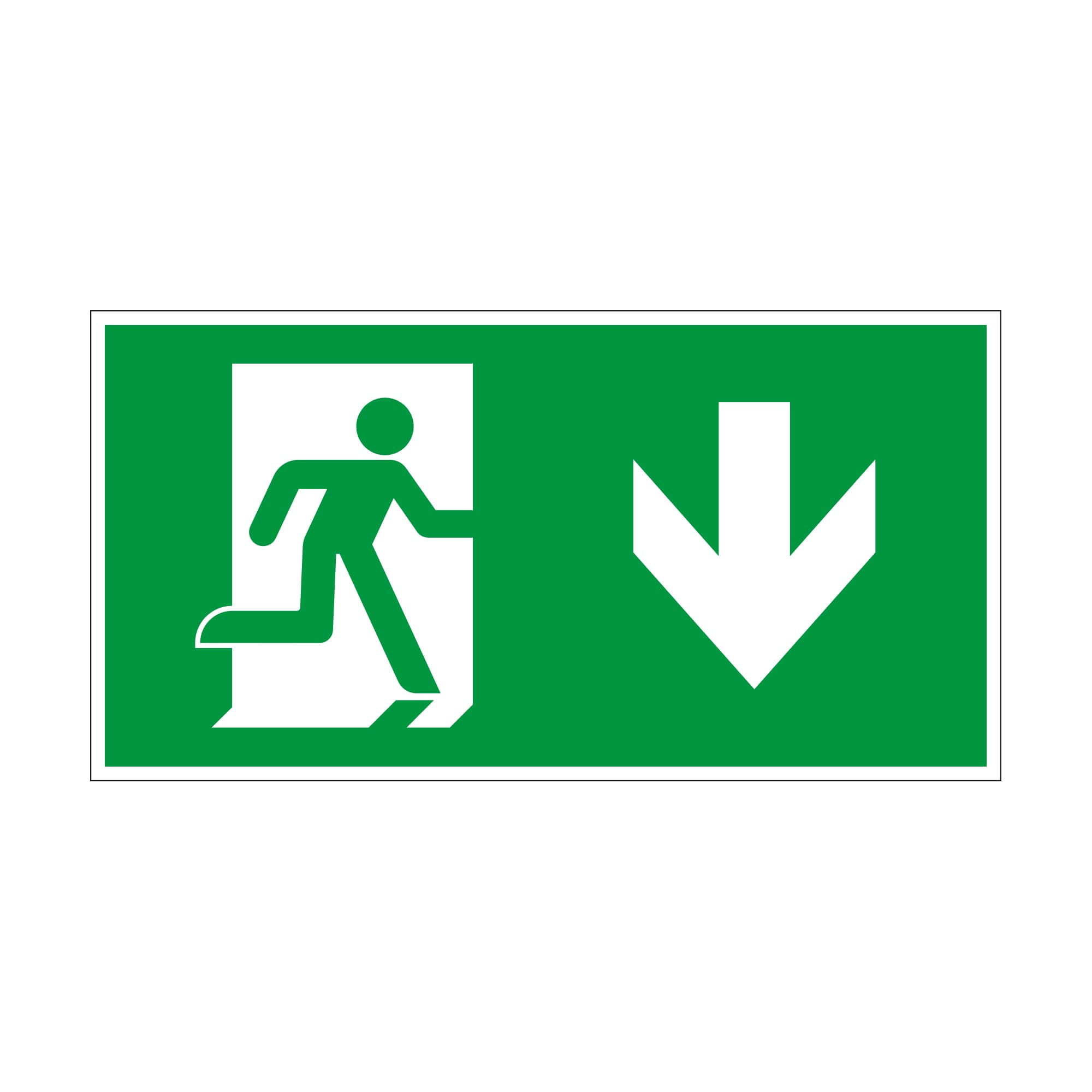 Пиктограмма EMGP-VECTOR-DOWN (Стрелка вниз) (Arlight, Пластик) 046662