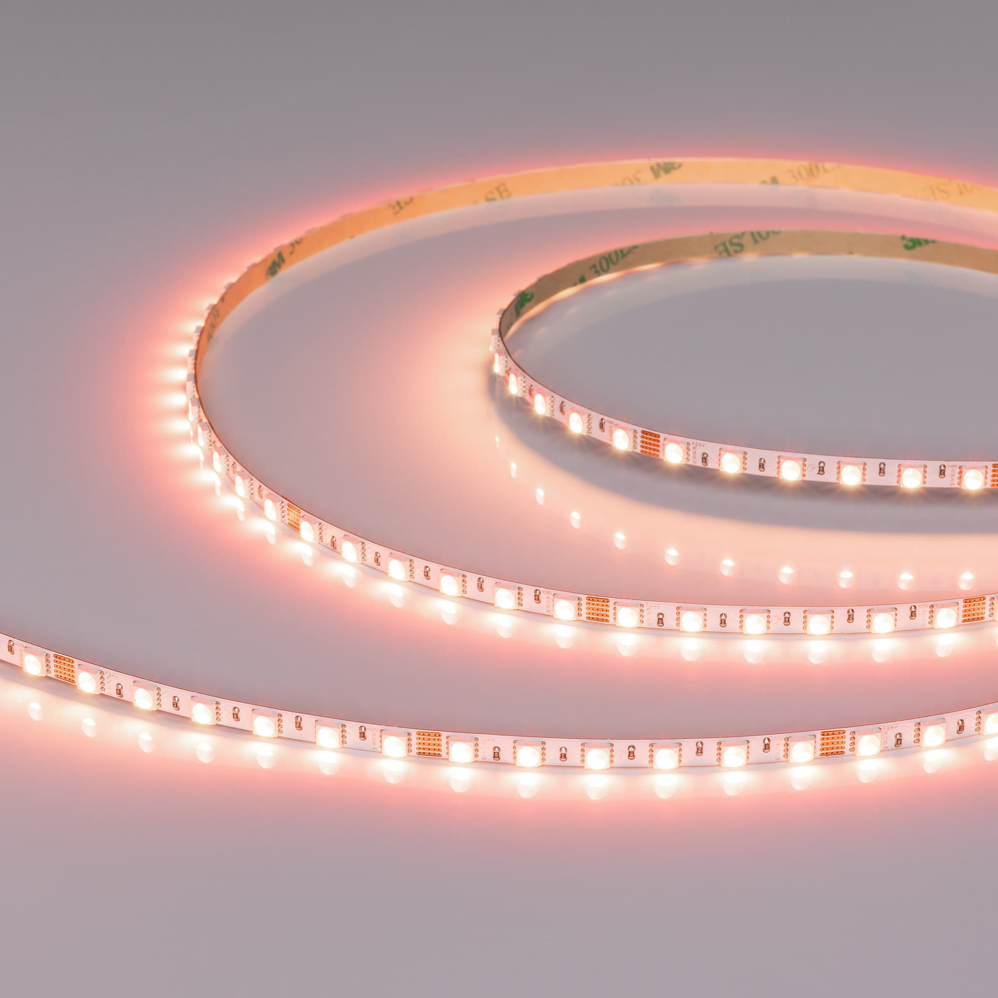 Светодиодная лента RT-H96-5mm 24V RGBW-Day-4-in-1 (10 W/m, IP20, 5m) (Arlight, узкая) 058434 — фото 1