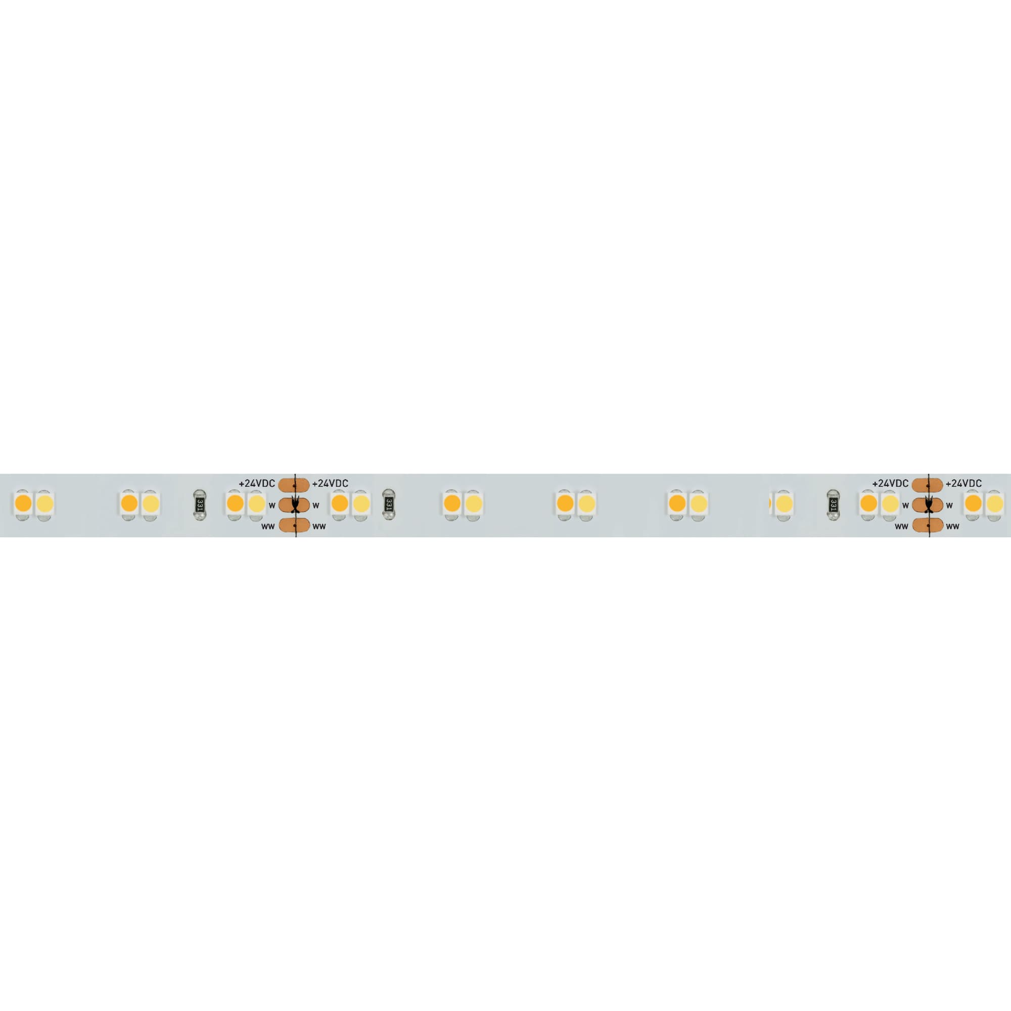 Светодиодная лента RT 6-5000 24V White-MIX 2x (3528, 120 LED/m, LUX) (Arlight, 9.6 Вт/м, IP20) 025211 — фото 2