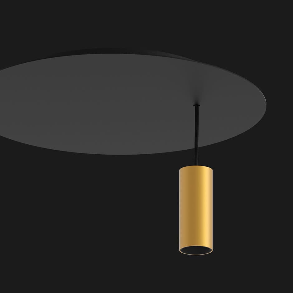 DOXIS Tektus 45 Suspended Round Diameter 480 200mm 7x module Down — фото 7