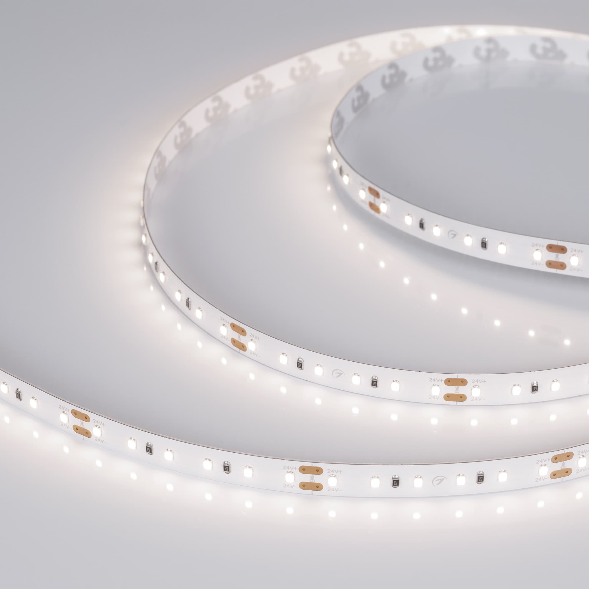 Светодиодная лента MICROLED-M120-8mm 24V Day4000 (6.5 W/m, IP20, 2216, 5m) (Arlight, Открытый) 024437(2) — фото 1