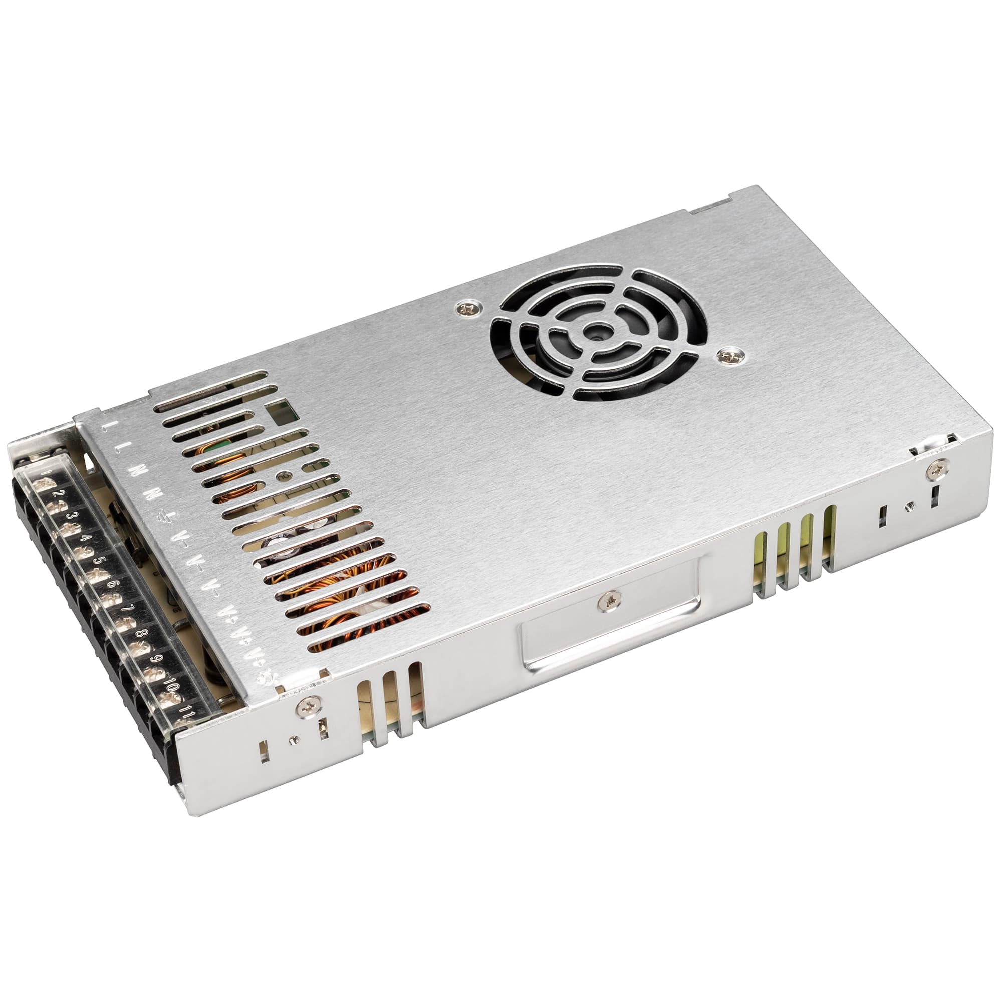 Блок питания HTS-400-12-Slim (12V, 33A, 400W) (Arlight, IP20 Сетка, 3 года) 020998 — фото 1