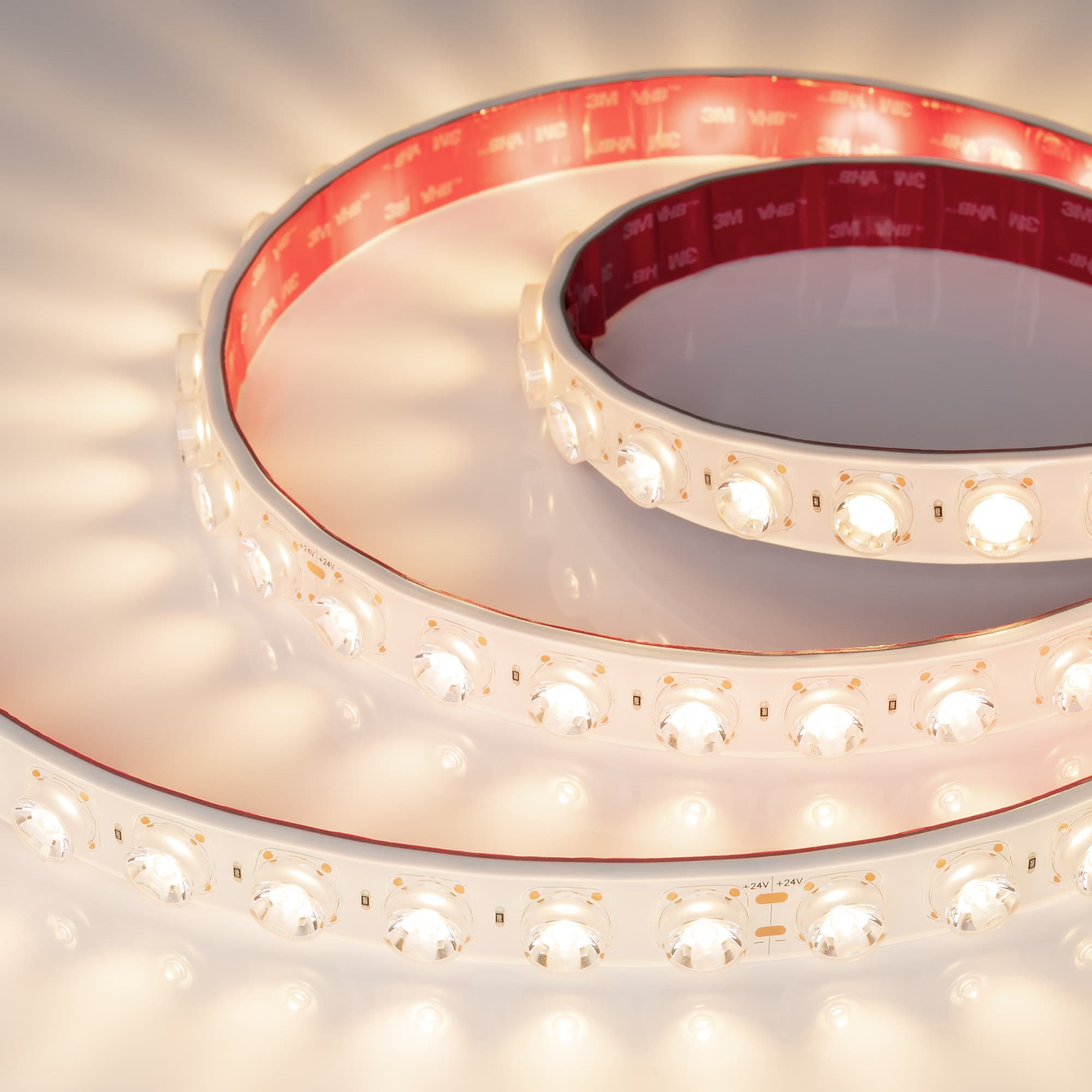 Светодиодная лента герметичная FLT-PS-A42-23mm 24V Warm3000 (21 W/m, IP67, 15deg, 5m) (Arlight, -) 049305 Arlight — фото 1