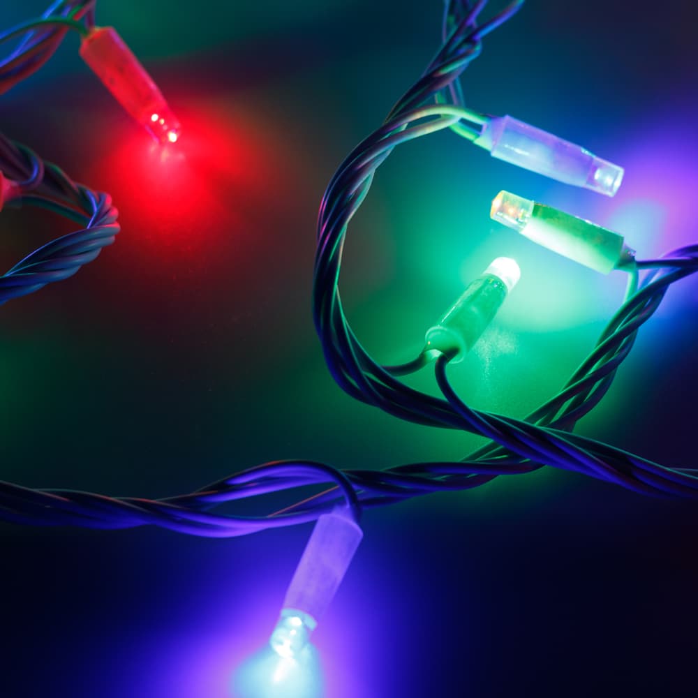 Arlight Светодиодная гирлянда ARD-STRING-PRO-10000-WHITE-100LED-LIVE RGB (230V, 7W) (Ardecoled, IP65) 025853