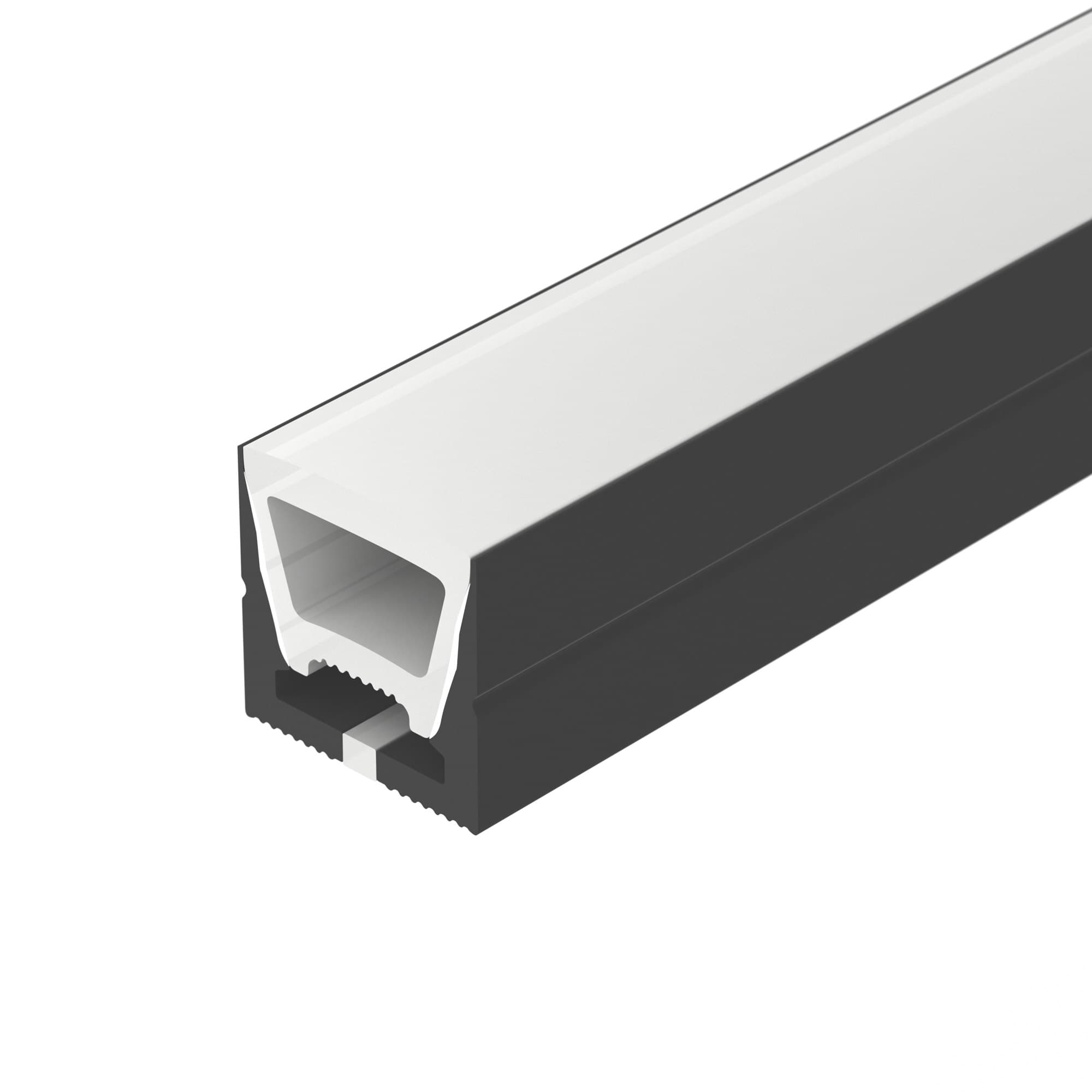 Силиконовый профиль WPH-FLEX-1616-TOP-S11-5m BLACK (Arlight, Силикон) 045759 Arlight — фото 2