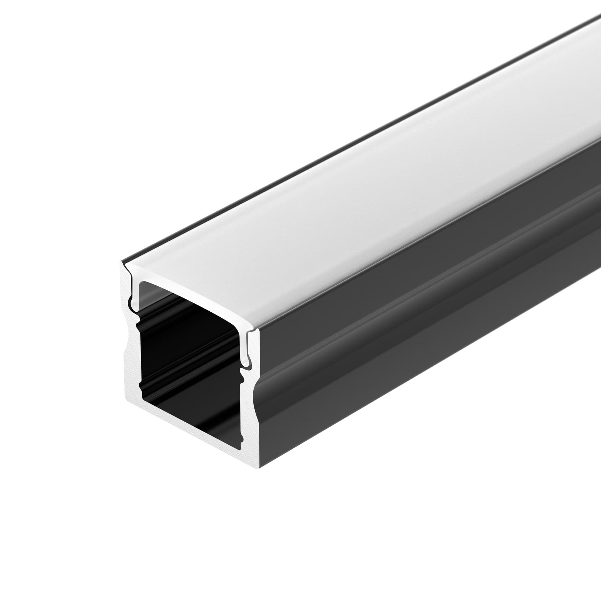 Профиль LINE-1715-2000 ANOD BLACK (Arlight, Алюминий) 044275 — фото 1
