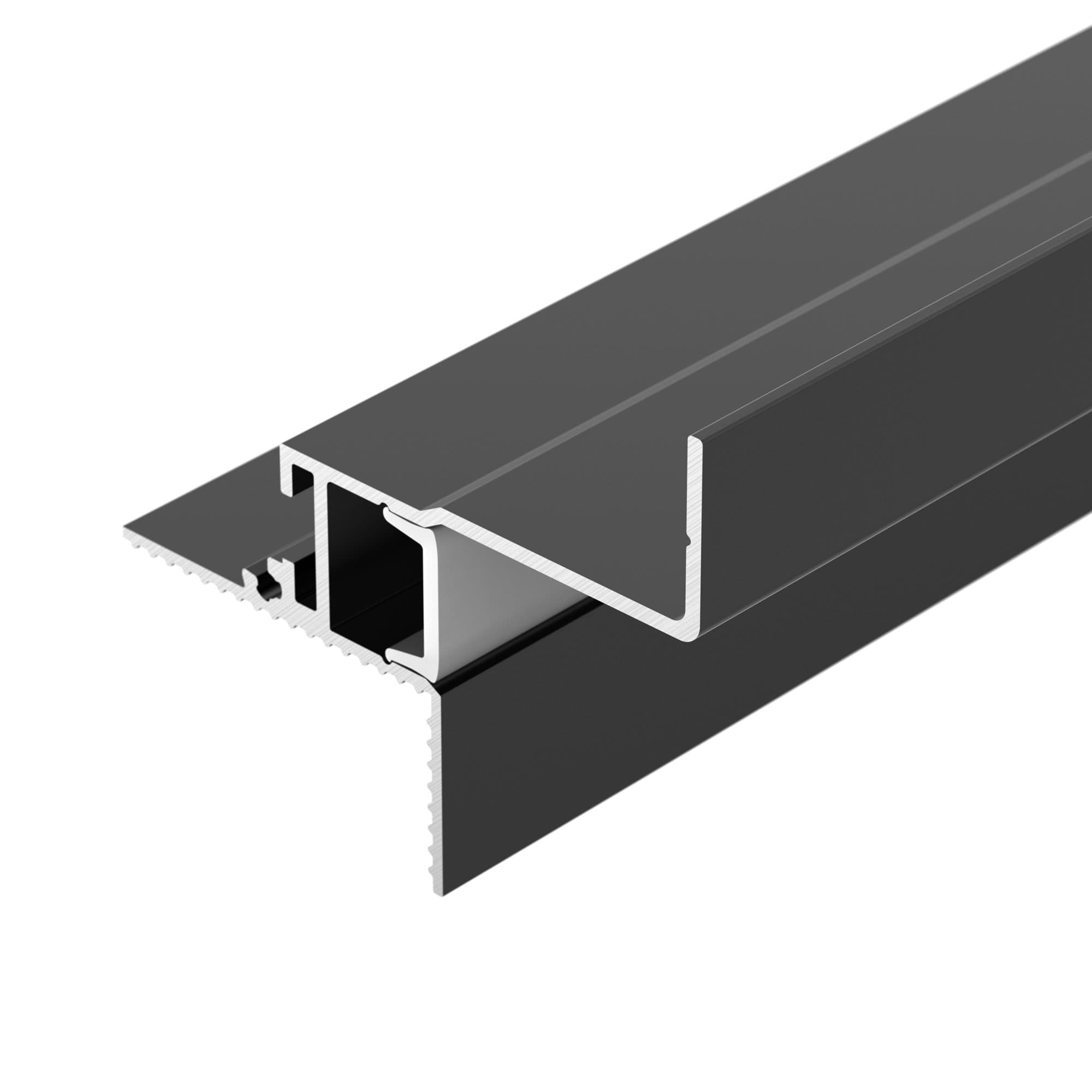 Профиль СEIL-S12-SHADOW-20-SIDE-3000 ANOD BLACK (Arlight, Алюминий) 052226 — фото 1