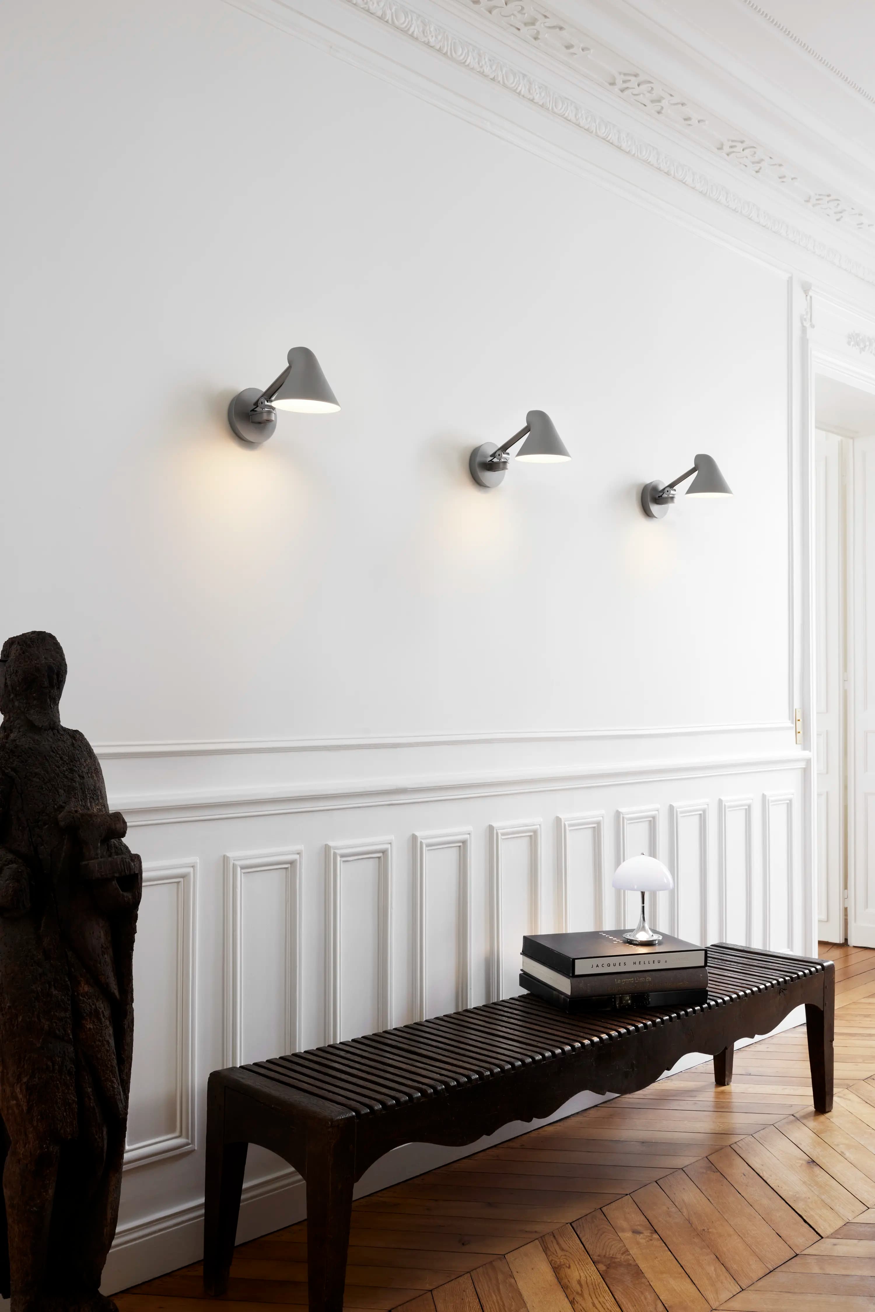 Louis Poulsen NJP Wall Lamp Light aluminium grey — фото 5
