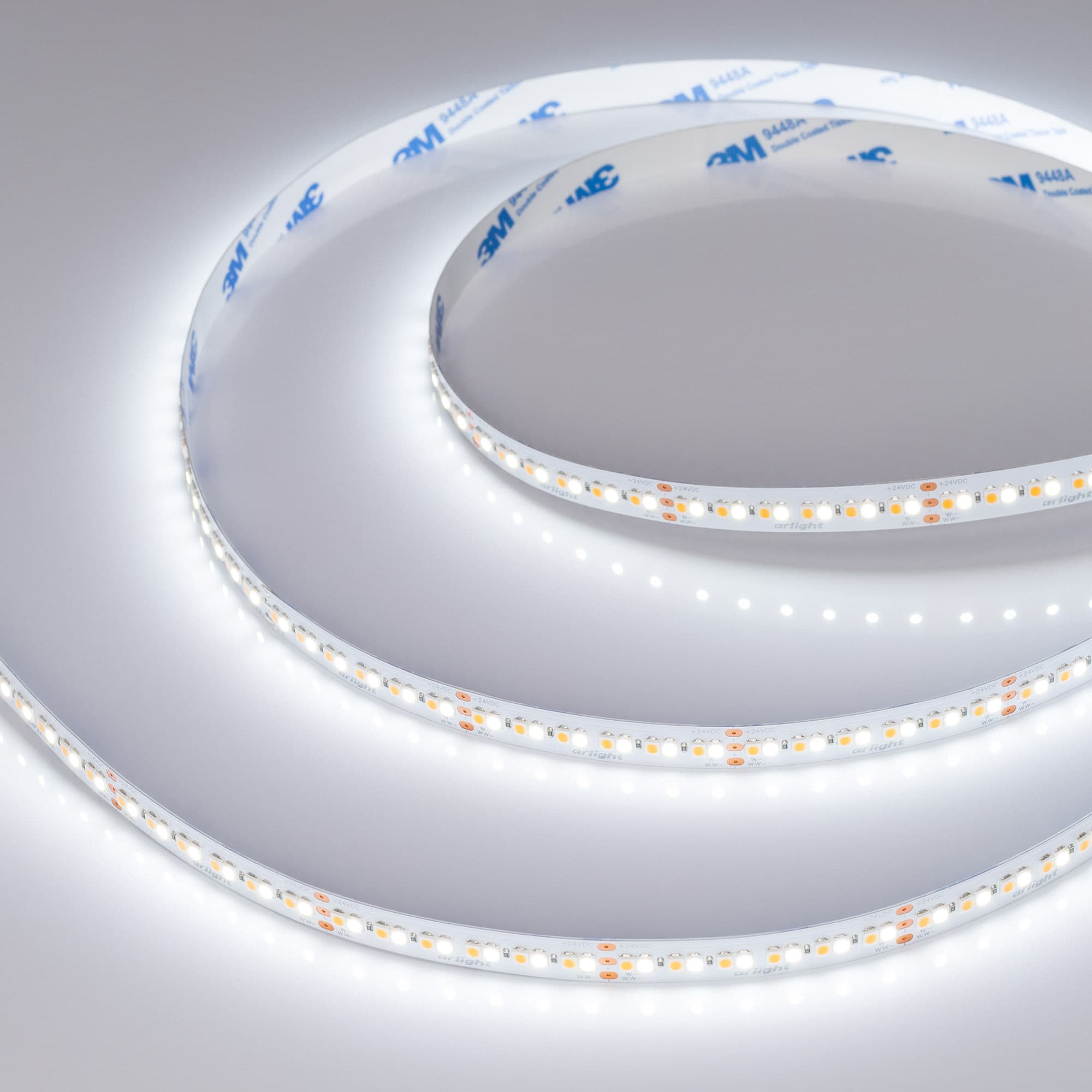 Светодиодная лента RT-A240-10mm 24V White-MIX (19.2 W/m, IP20, 3528, 5m) (Arlight, Изменяемая ЦТ) 025210(2) — фото 3