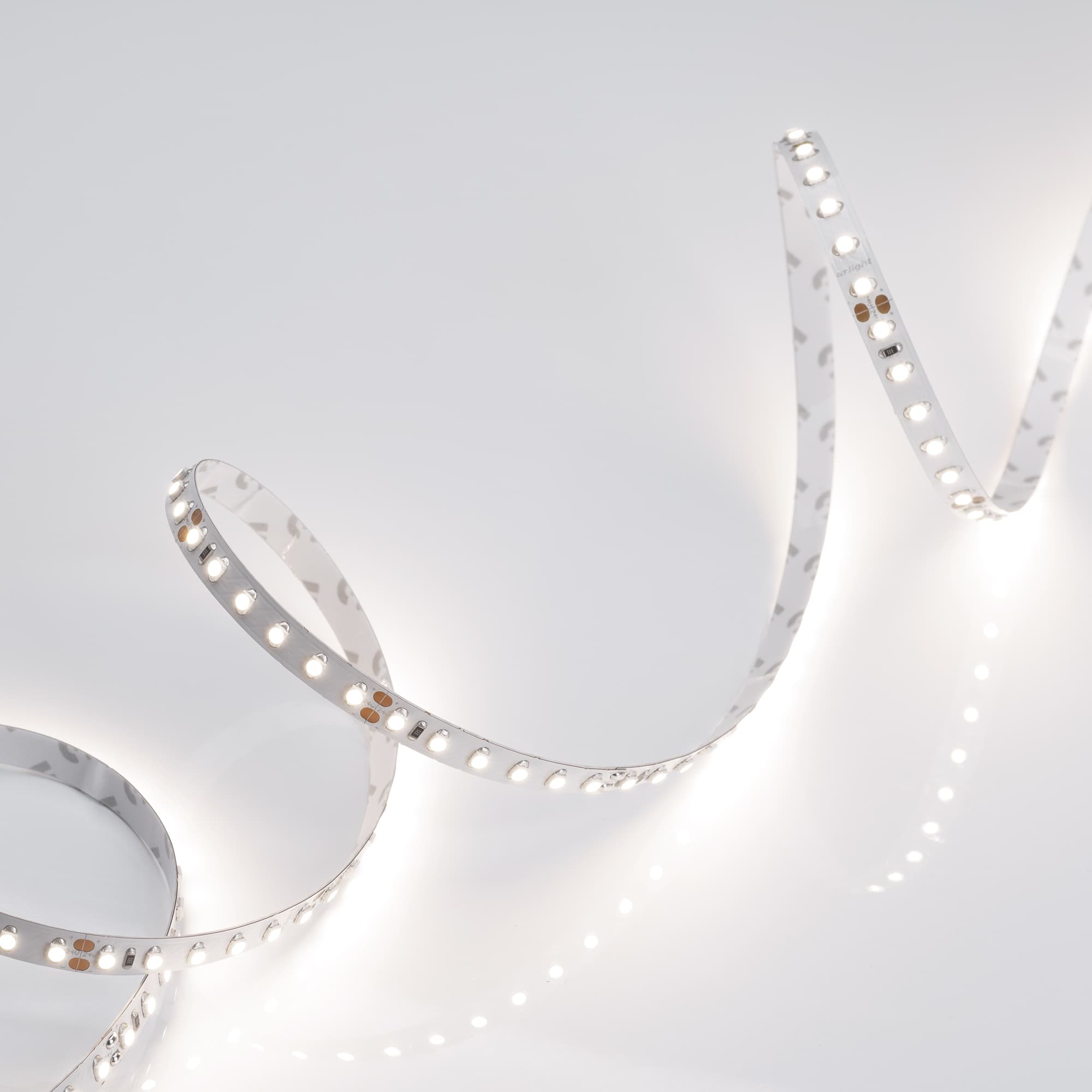 Светодиодная лента RT 2-5000 24V Day4000 2x (3528, 600 LED, LUX) (Arlight, 9.6 Вт/м, IP20) 011581(B) — фото 2
