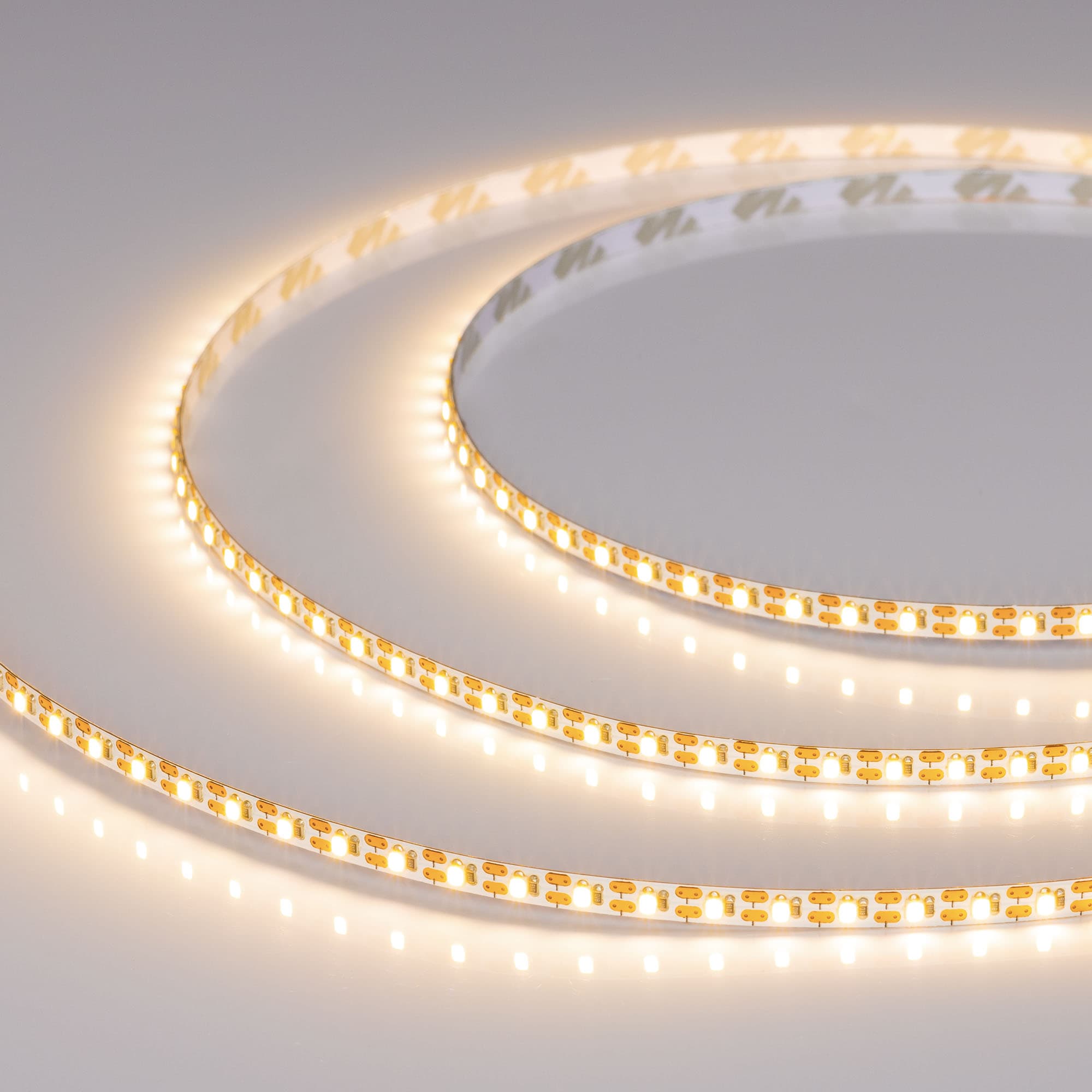 Светодиодная лента FC-M160-4mm 24V Warm2400-CX1 (10 W/m, IP20, 5m) (Arlight, резка 1 светодиод) 057861 — фото 1