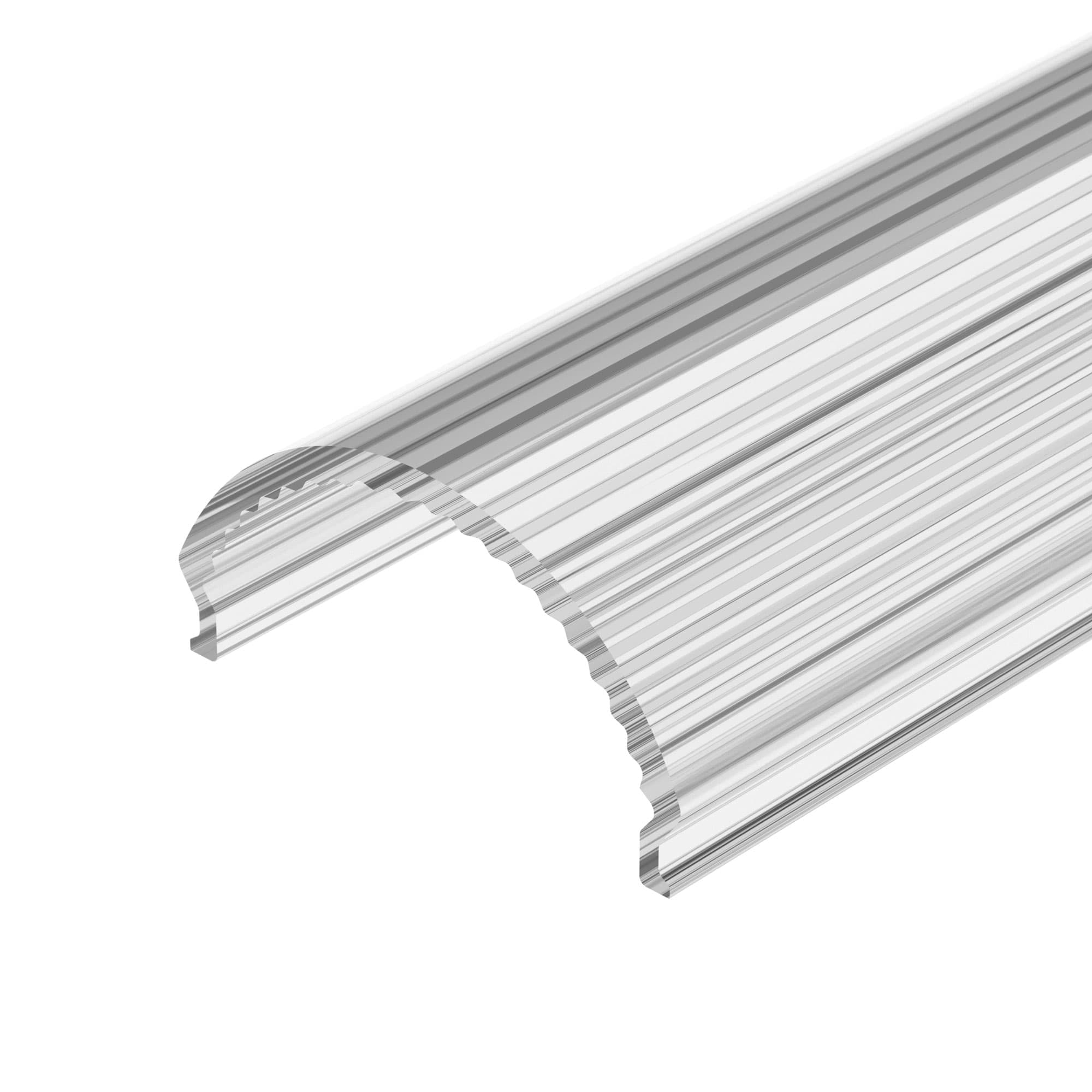 Экран ARH-WIDE-B-H20-2000 Round Clear-PM (Arlight, Пластик) 016624 — фото 1