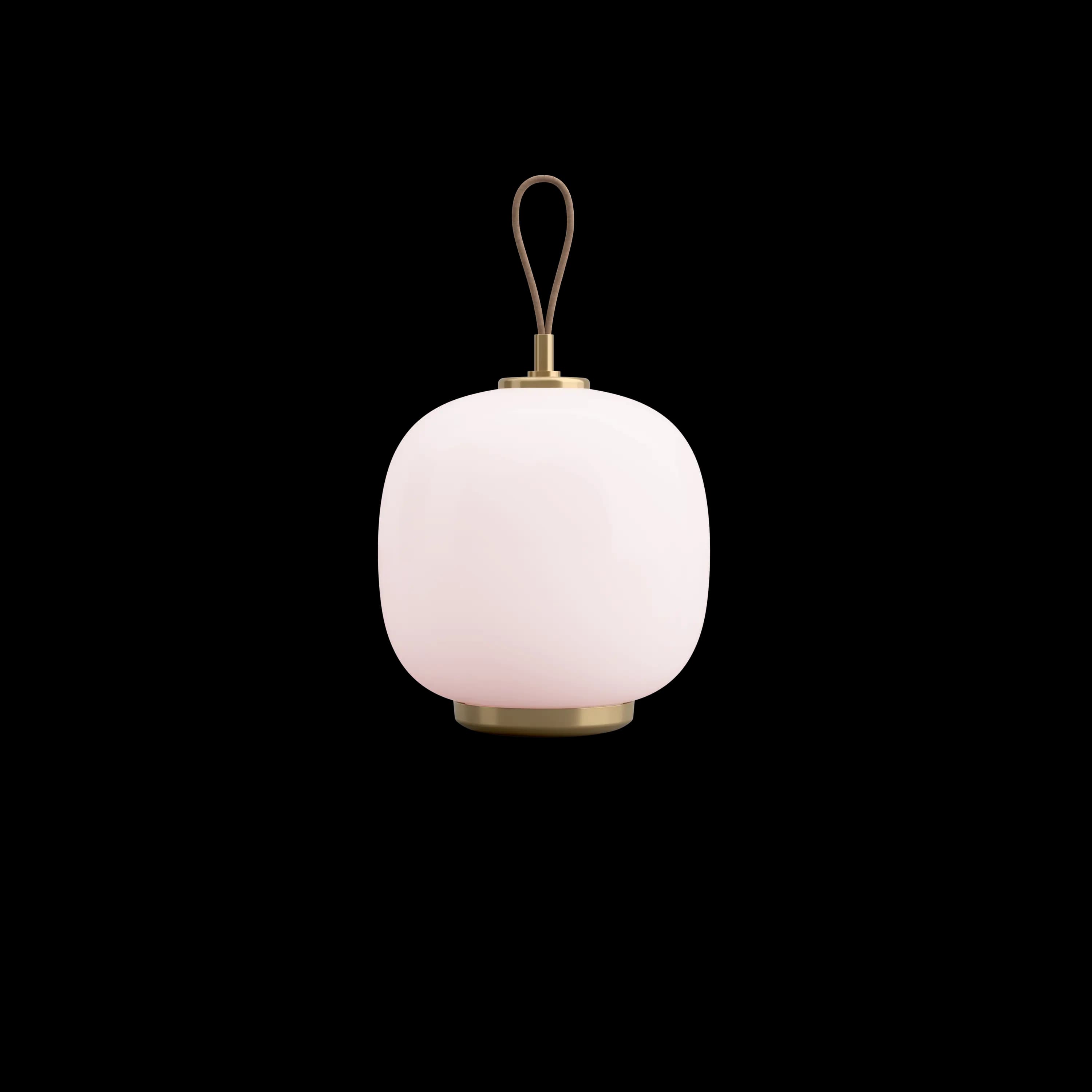 Louis Poulsen VL 45 Radiohus Portable Lamp Brass/glossy pale rose glass — фото 2
