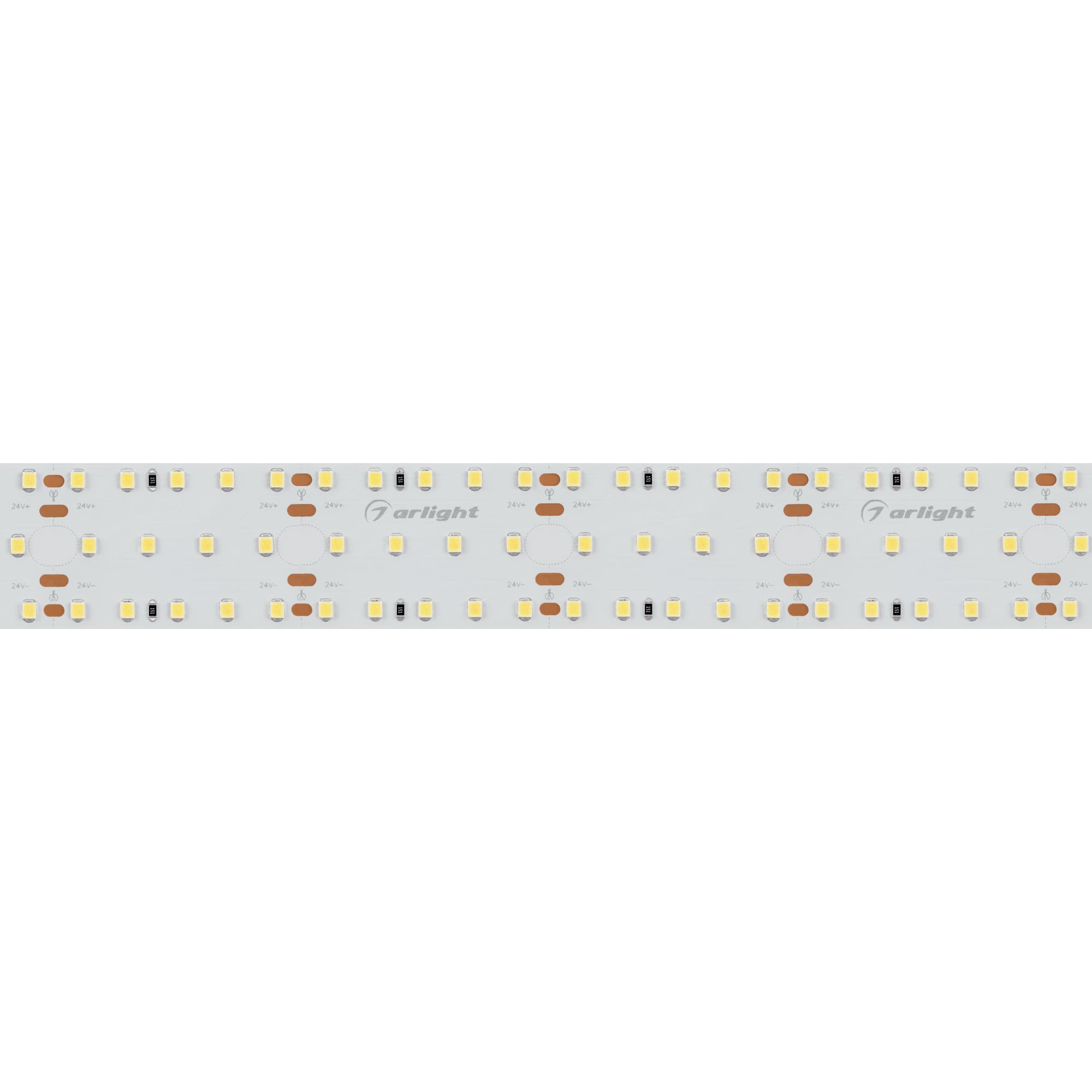 Светодиодная лента S2-2500 24V Warm 2700K 34mm (2835, 280 LED/m, LUX) (Arlight, 25 Вт/м, IP20) 023403(1) — фото 2